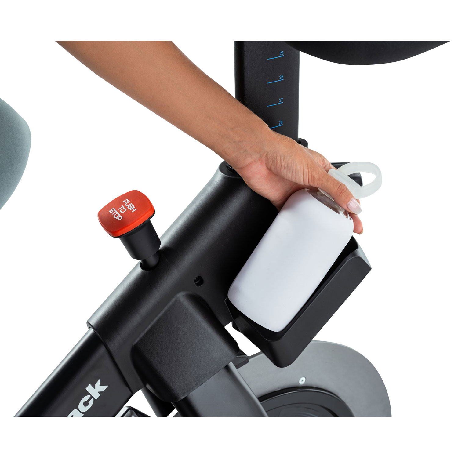 NordicTrack X24 Stationary Spin Bike w/ Pivoting 24" Touchscreen Display