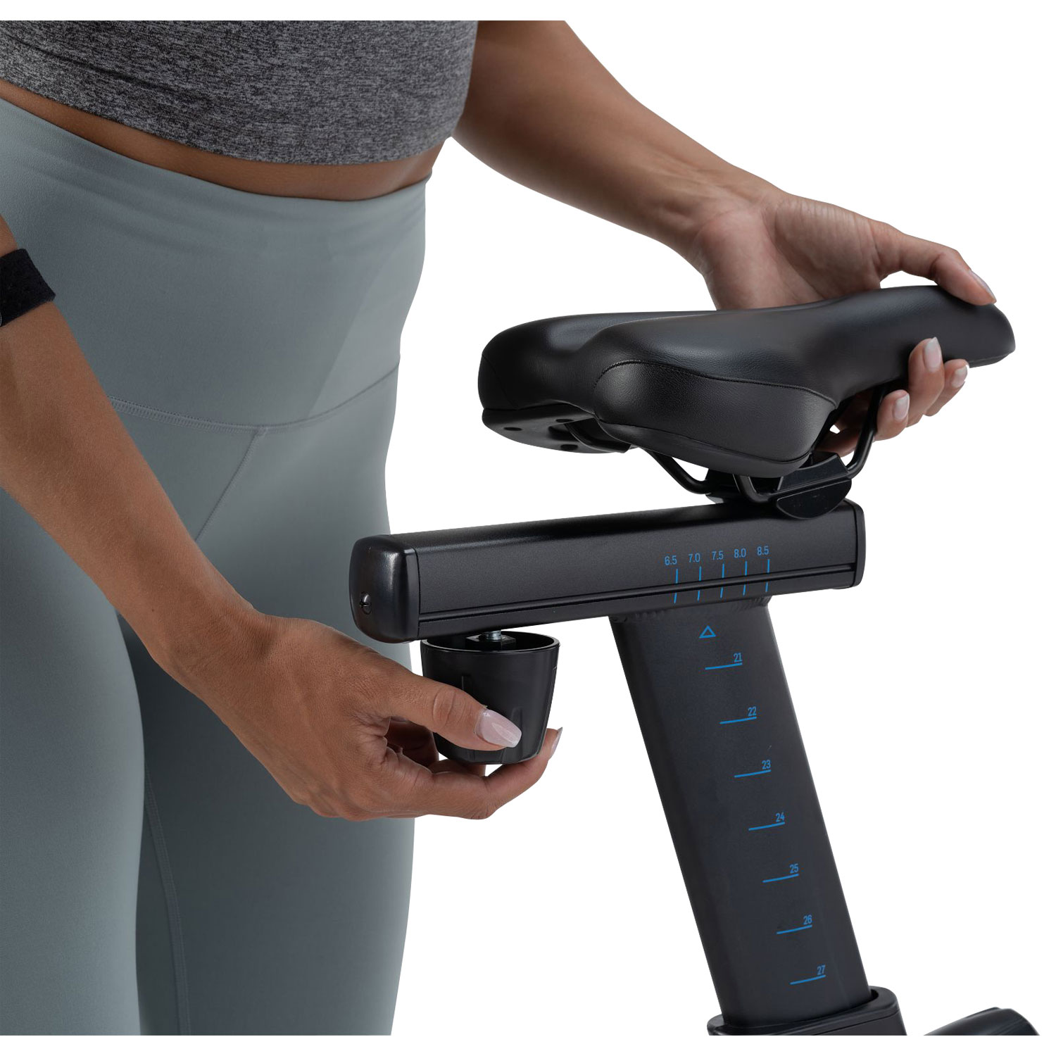 NordicTrack X24 Stationary Spin Bike w/ Pivoting 24" Touchscreen Display