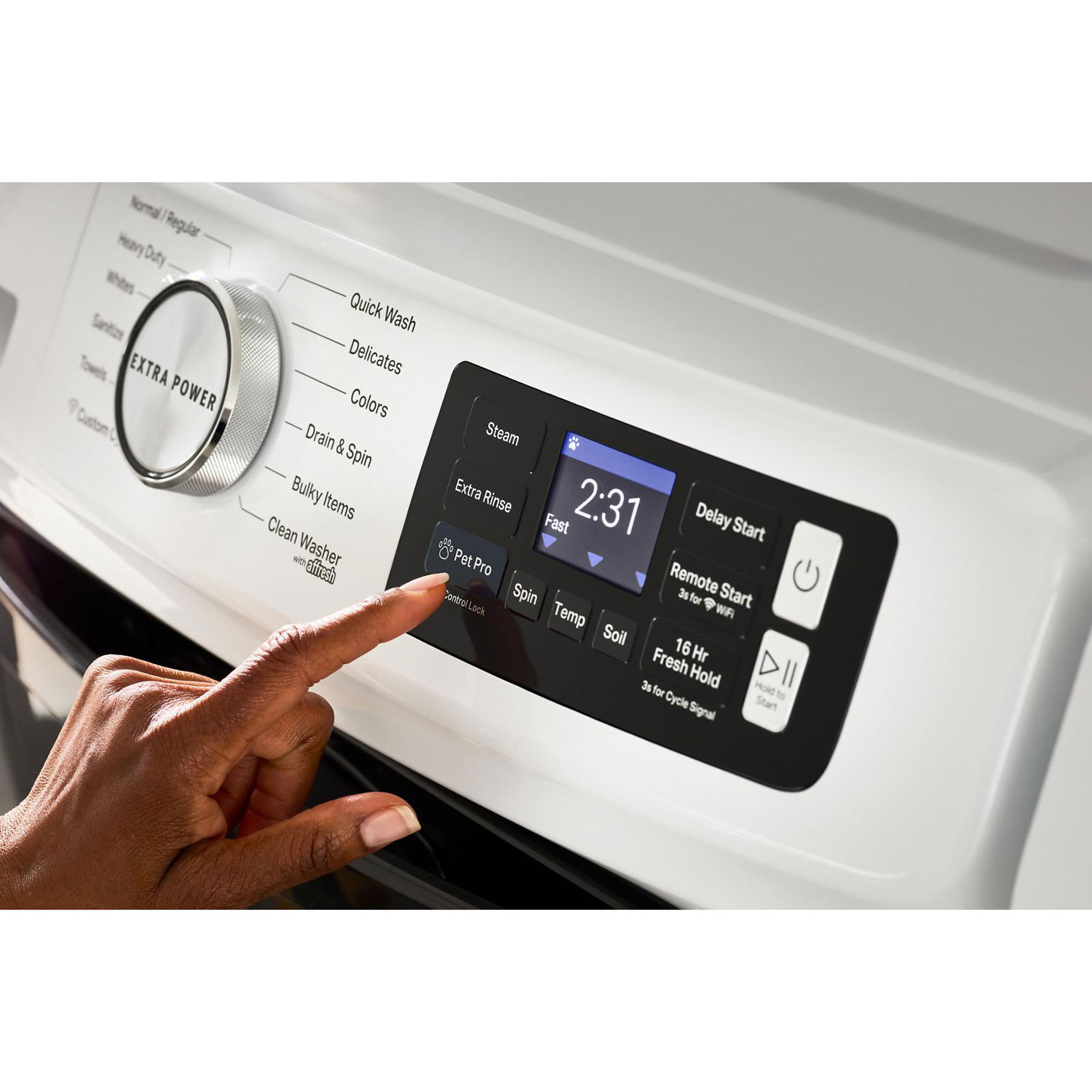 Maytag Pet Pro 7.4 Cu. Ft. Gas Steam Dryer - White