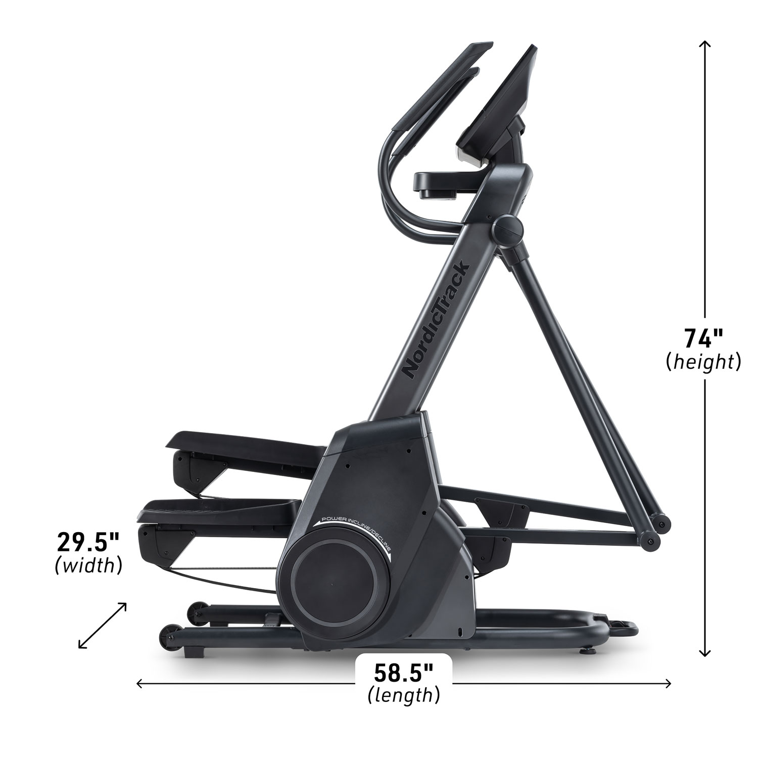 NordicTrack X16 Elliptical Trainer with 16" Touchscreen Display