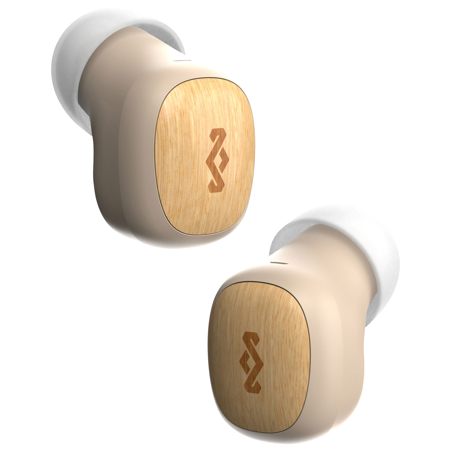House Of Marley Smile Jamaica In-Ear Sound Isolating True Wireless Earbuds - Cream