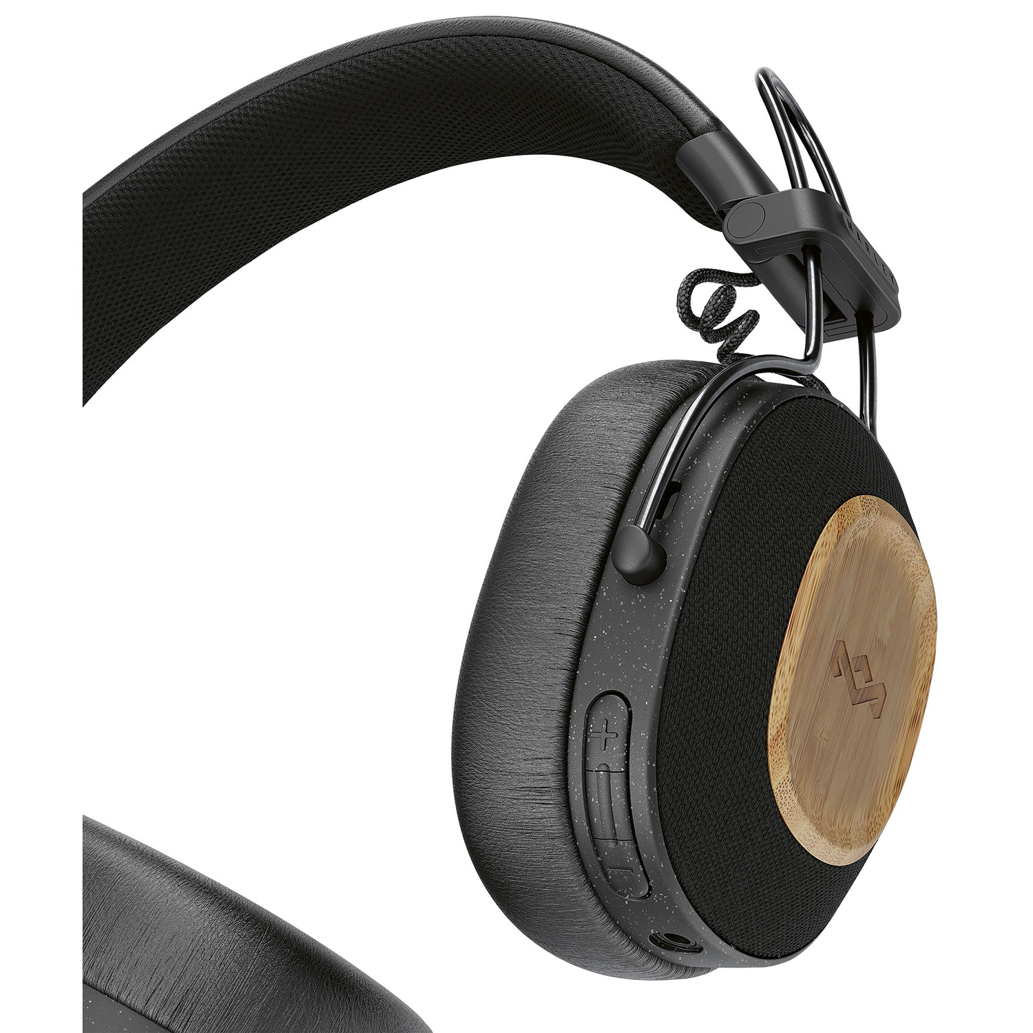 Casque d'écoute Bluetooth à isolation sonore Positive Vibration Riddim de House Of Marley - Noir