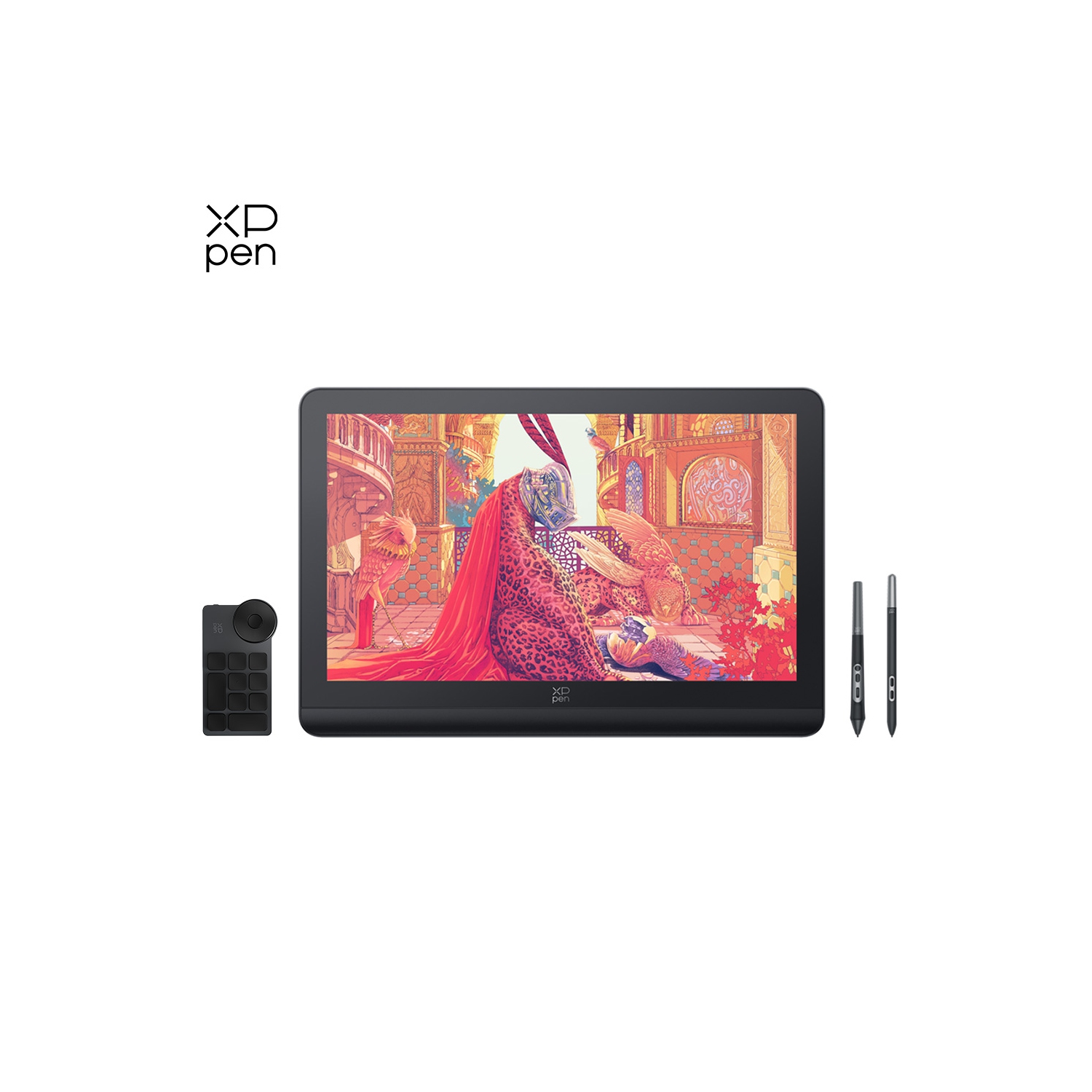 XPPen Artist Pro 19 (Gen 2) Drawing Tablet | 4K, 99.8% sRGB Display | Calman Verified Screen | Two 16K Pressure Levels Pens | Full-laminated Graphic Display for Computer
