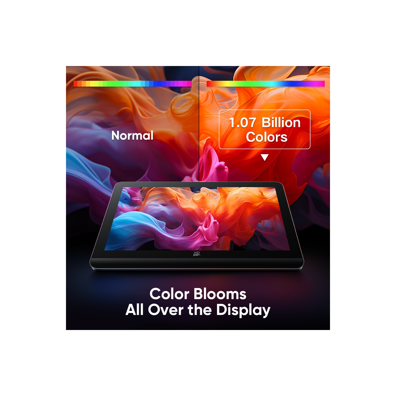 Tablette de dessin XPPen Artist Pro 19 | 4K, écran sRVB 99,8 % | écran Calman vérifié | deux stylos à pression 16K | affichage graphique entièrement