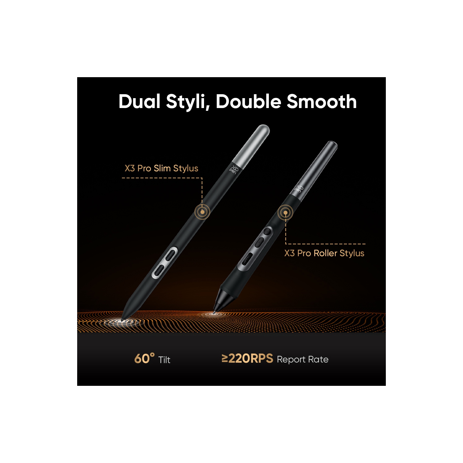 Tablette de dessin XPPen Artist Pro 19 | 4K, écran sRVB 99,8 % | écran Calman vérifié | deux stylos à pression 16K | affichage graphique entièrement