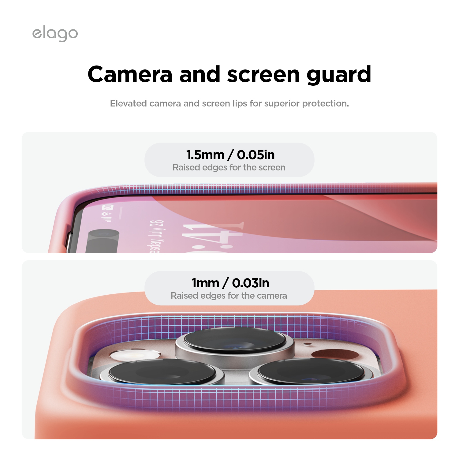 elago Compatible with iPhone 16 Pro Max Case, Premium Liquid Silicone Case, Full Body Protective Cover, Shockproof, Anti-Scratch Soft Microfiber