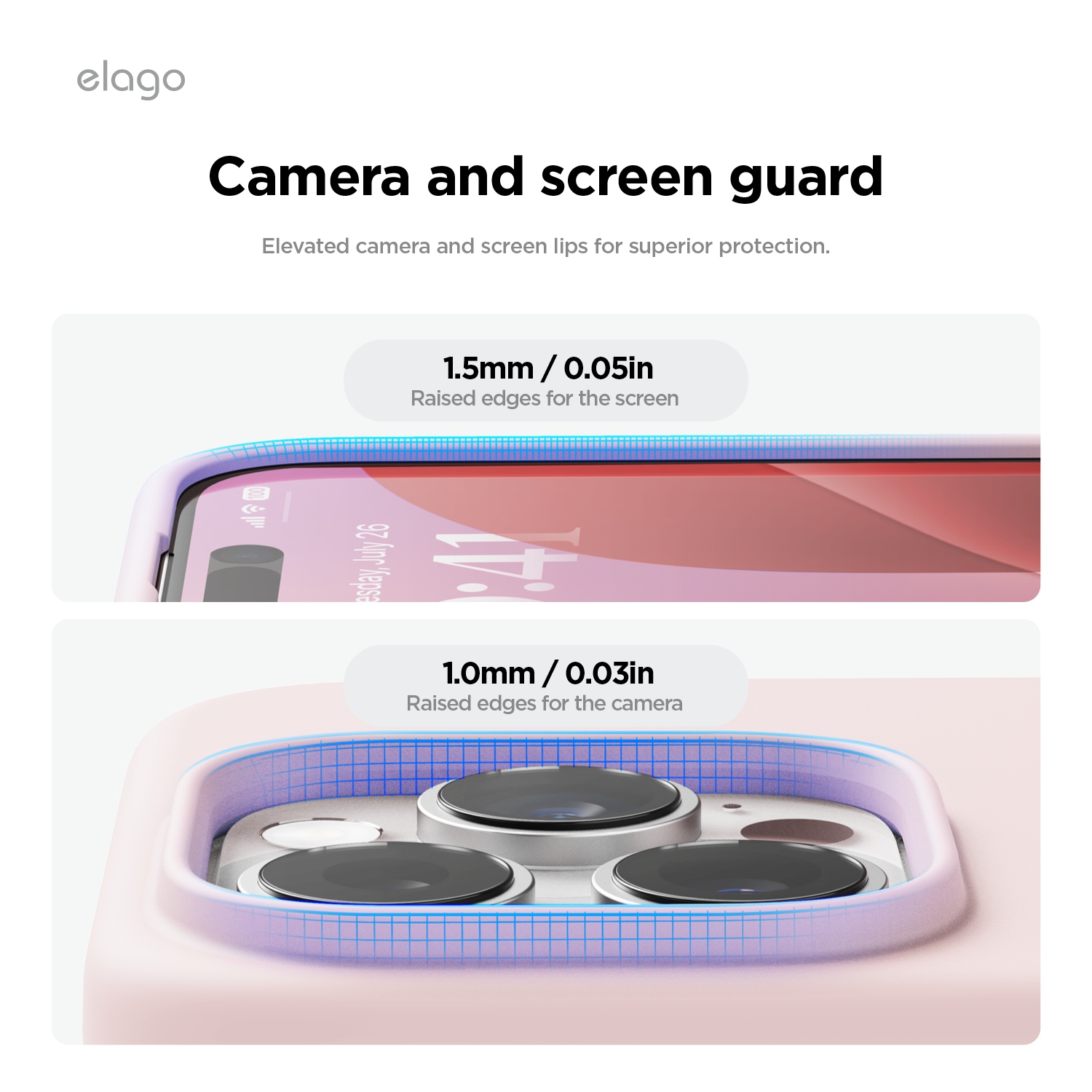 elago Compatible with iPhone 16 Pro Case, Premium Liquid Silicone Case, Full Body Protective Cover, Shockproof, Anti-Scratch Soft Microfiber Lining,