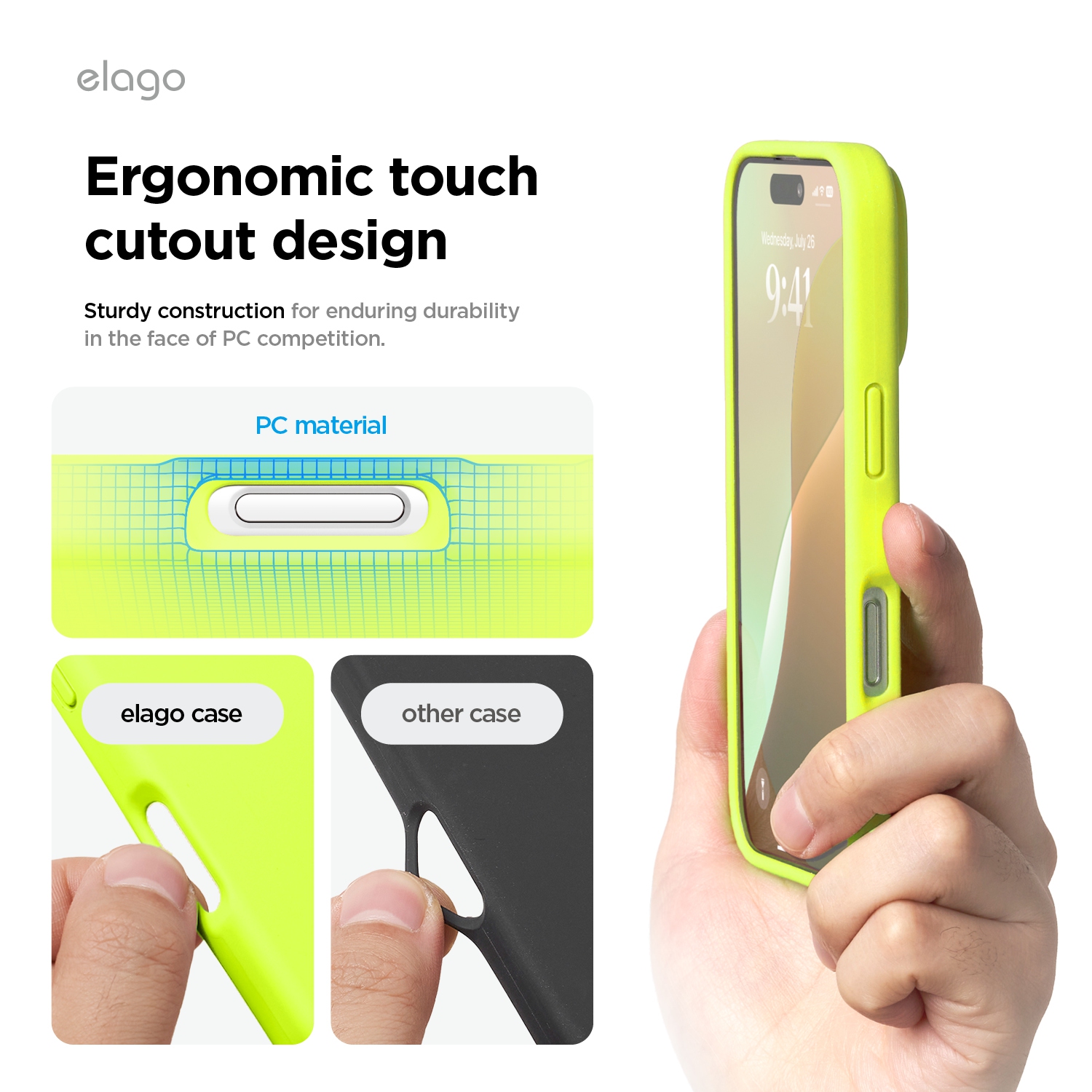elago Compatible with iPhone 16 Pro Case, Premium Liquid Silicone Case, Full Body Protective Cover, Shockproof, Anti-Scratch Soft Microfiber Lining,