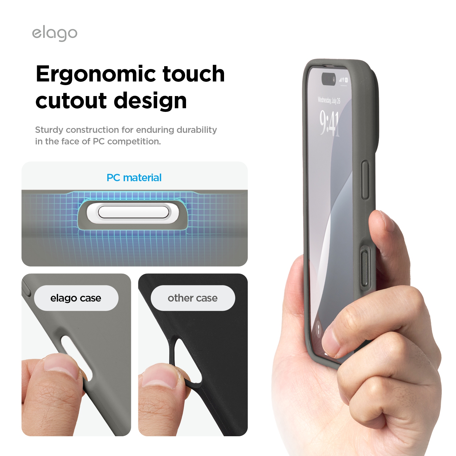 elago Compatible with iPhone 16 Case, Premium Liquid Silicone Case, Full Body Protective Cover, Shockproof, Anti-Scratch Soft Microfiber Lining, 6.1