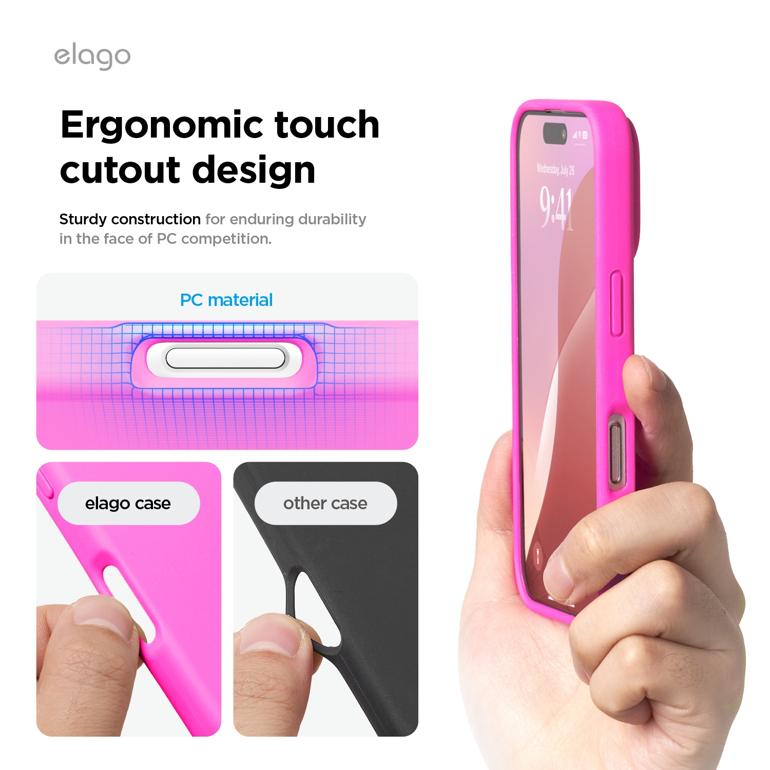 elago Compatible with iPhone 16 Case, Premium Liquid Silicone Case, Full Body Protective Cover, Shockproof, Anti-Scratch Soft Microfiber Lining, 6.1