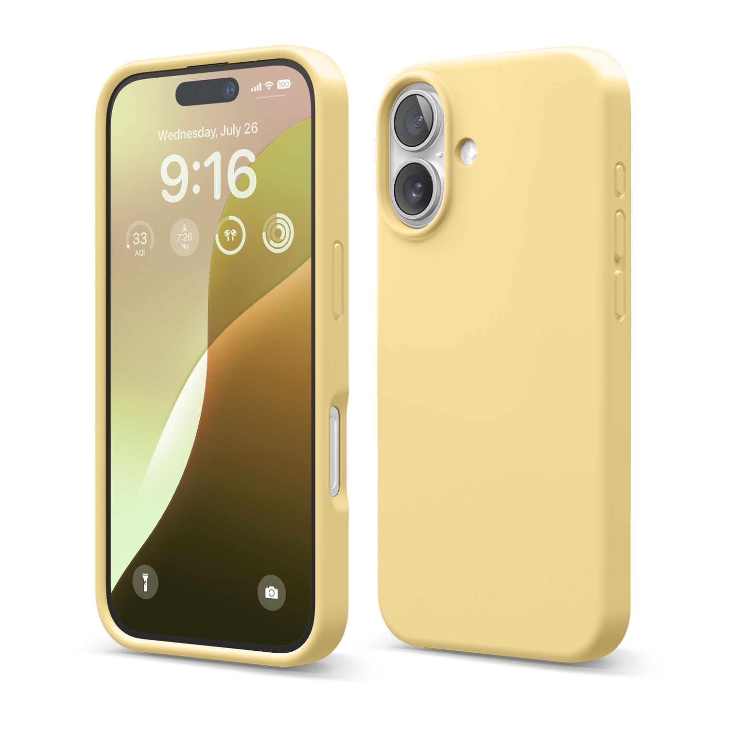Elago compatible avec l’étui iPhone 16, étui en silicone liquide de qualité supérieure, couverture de protection complète du corps, antichoc,