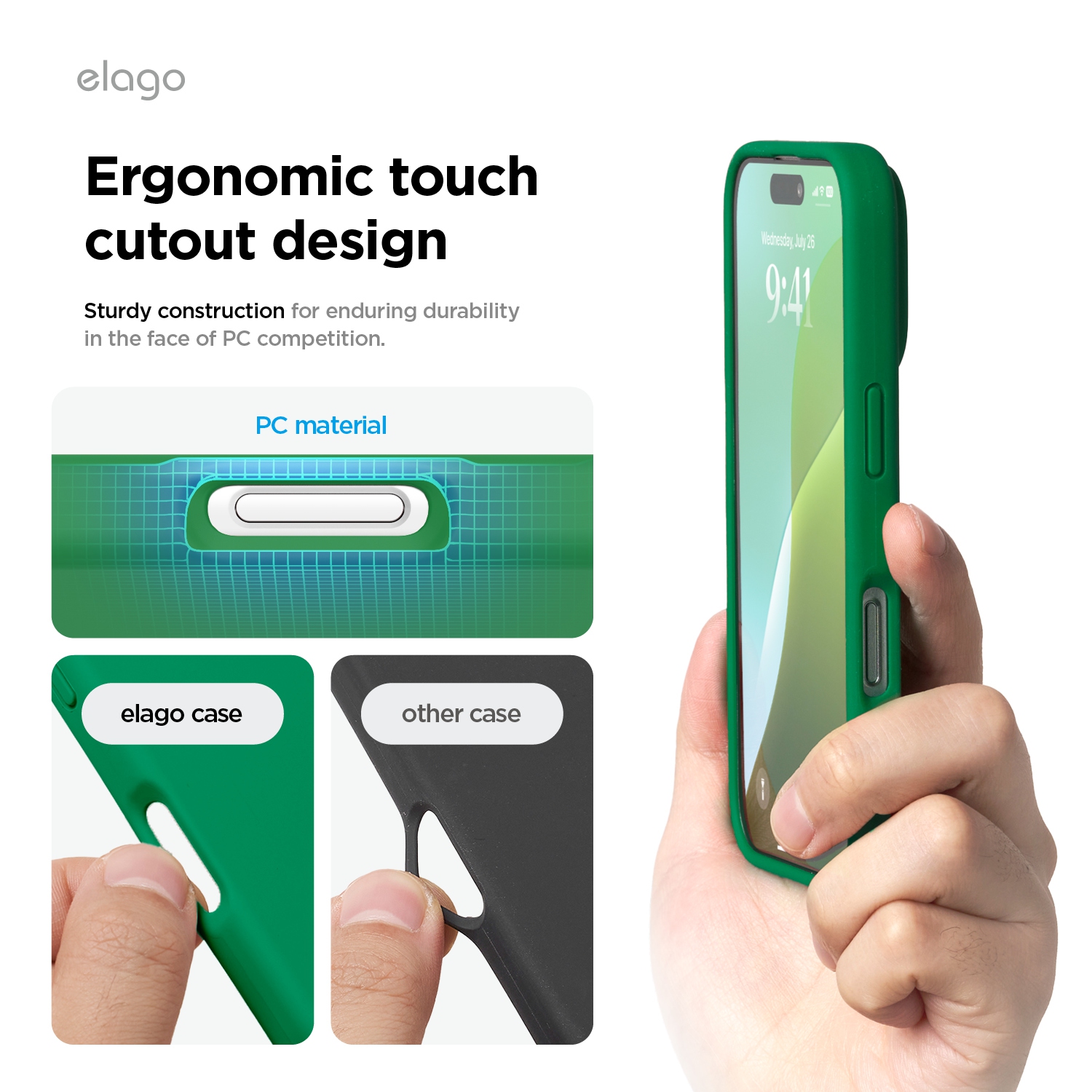 elago Compatible with iPhone 16 Case, Premium Liquid Silicone Case, Full Body Protective Cover, Shockproof, Anti-Scratch Soft Microfiber Lining, 6.1
