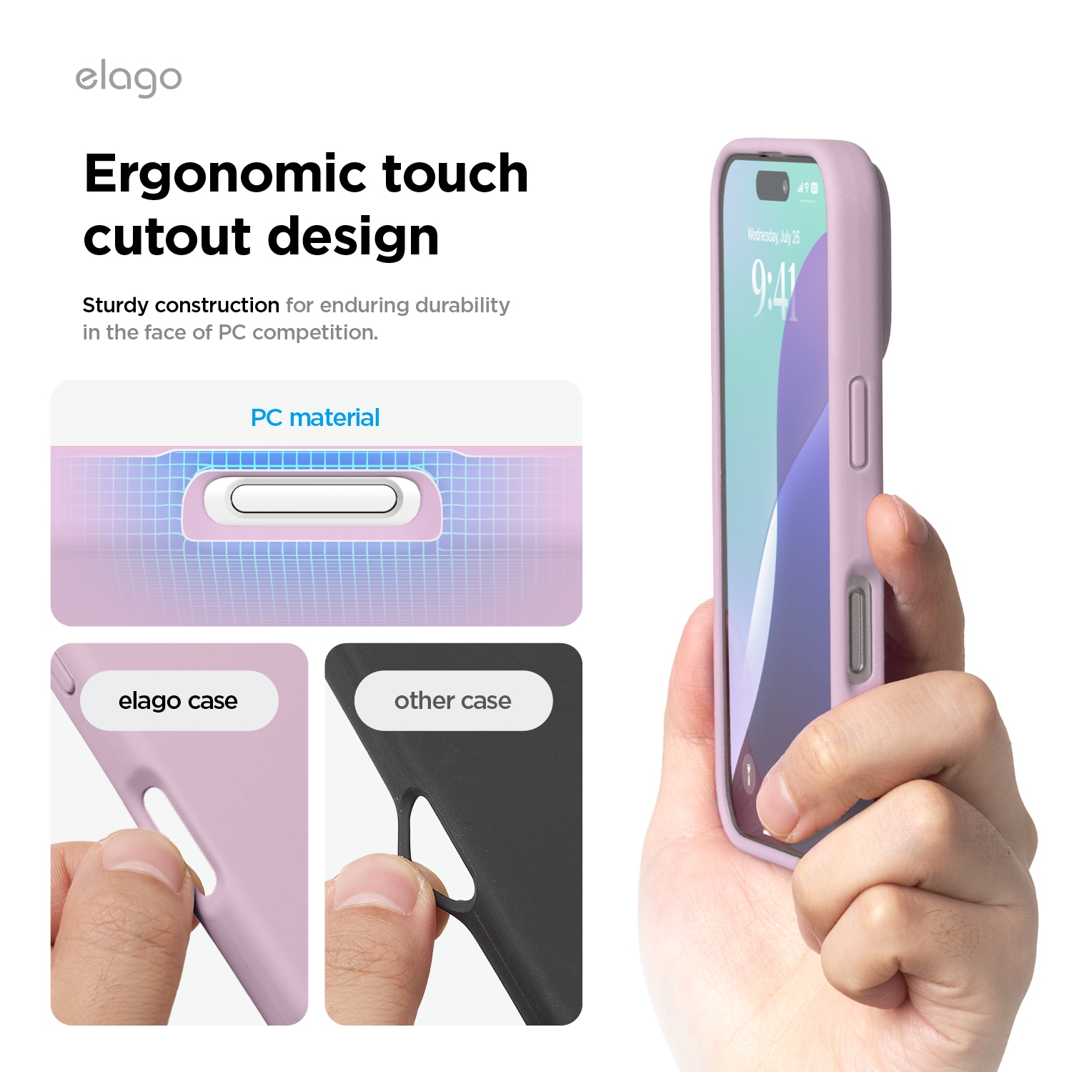elago Compatible with iPhone 16 Case, Premium Liquid Silicone Case, Full Body Protective Cover, Shockproof, Anti-Scratch Soft Microfiber Lining, 6.1
