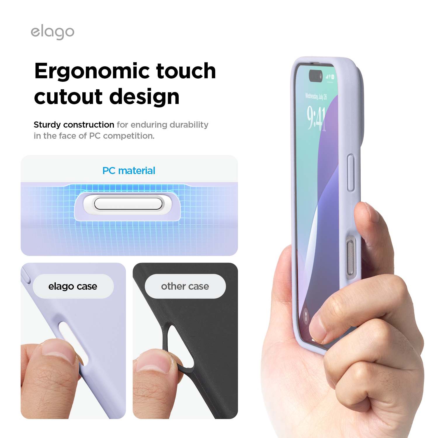 elago Compatible with iPhone 16 Plus Case, Premium Liquid Silicone Case, Full Body Protective Cover, Shockproof, Anti-Scratch Soft Microfiber Lining,