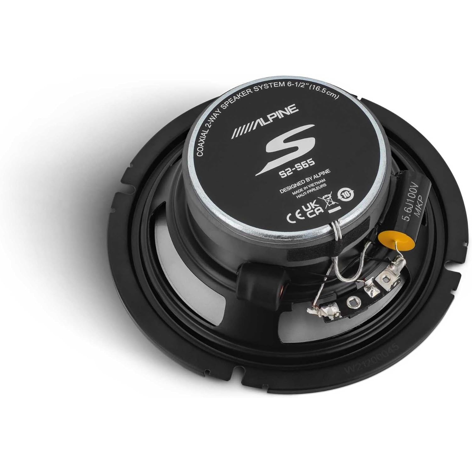 Alpine S2-S65 S-Series 6.5″ Coaxial 2-Way Car Speakers