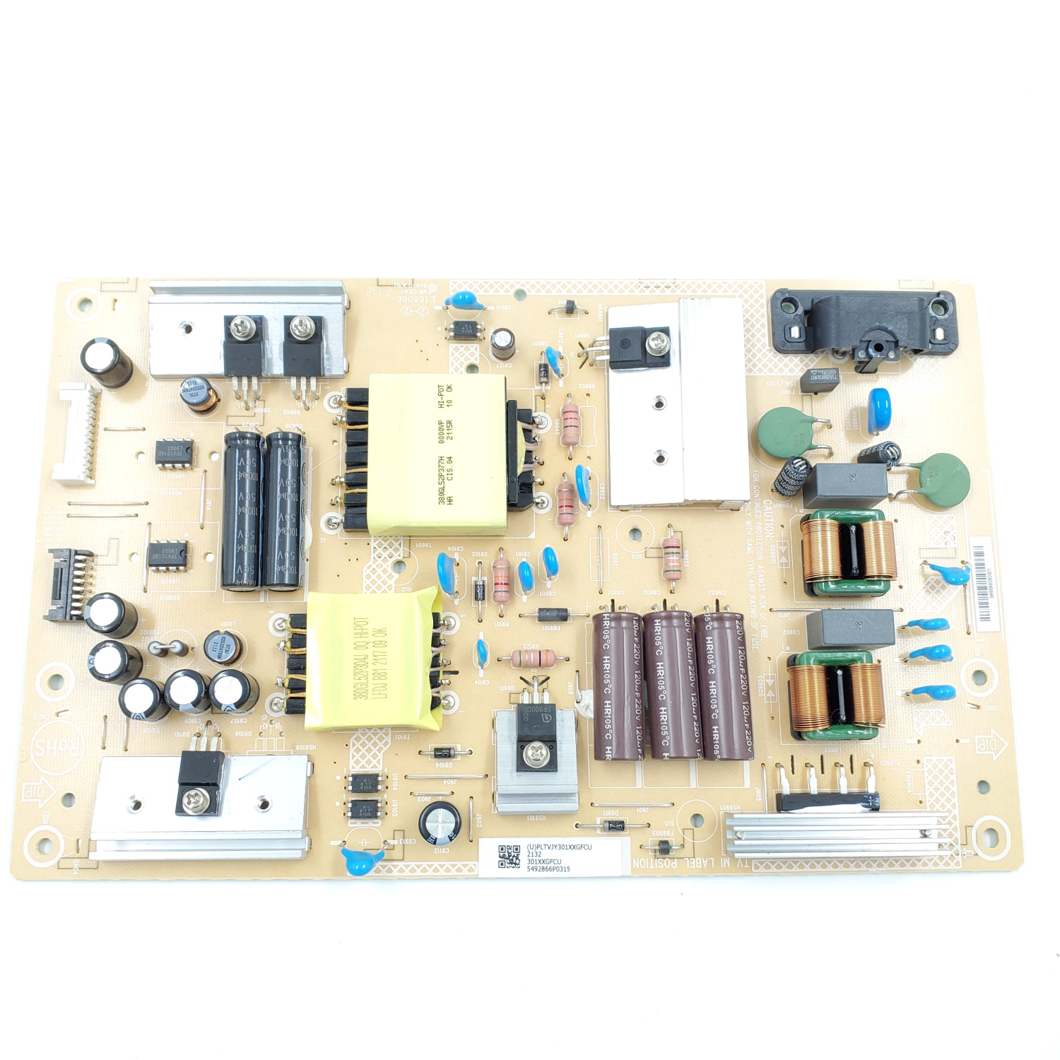 Refurbished (Good) Insignia TV Power Supply PLTVJY301XXGF