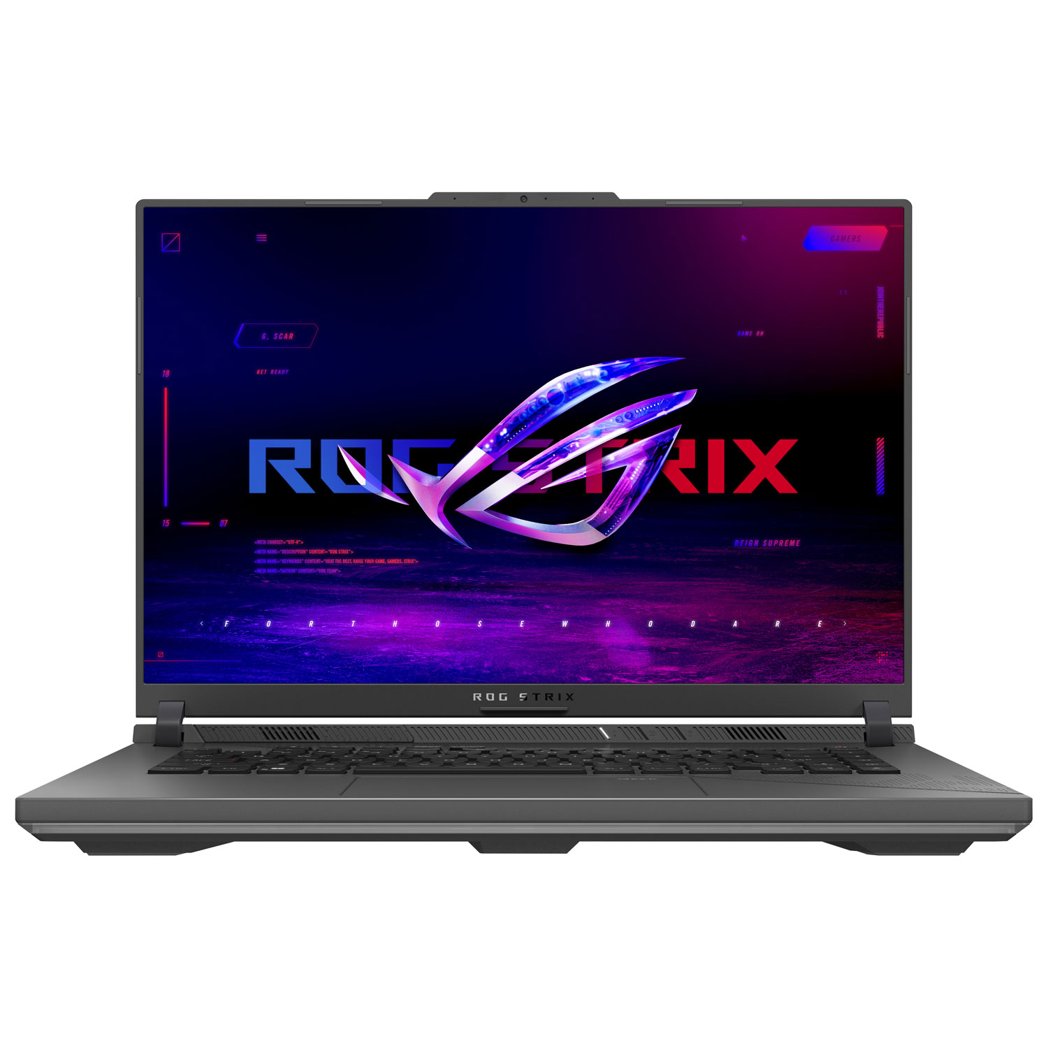 Portable de jeu ROG Strix G de 16 po d'ASUS - Gris éclipse