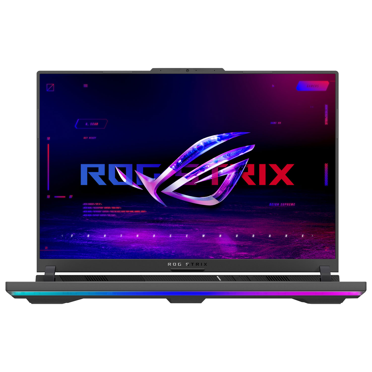 Portable de jeu ROG Strix G de 16 po d'ASUS - Gris éclipse