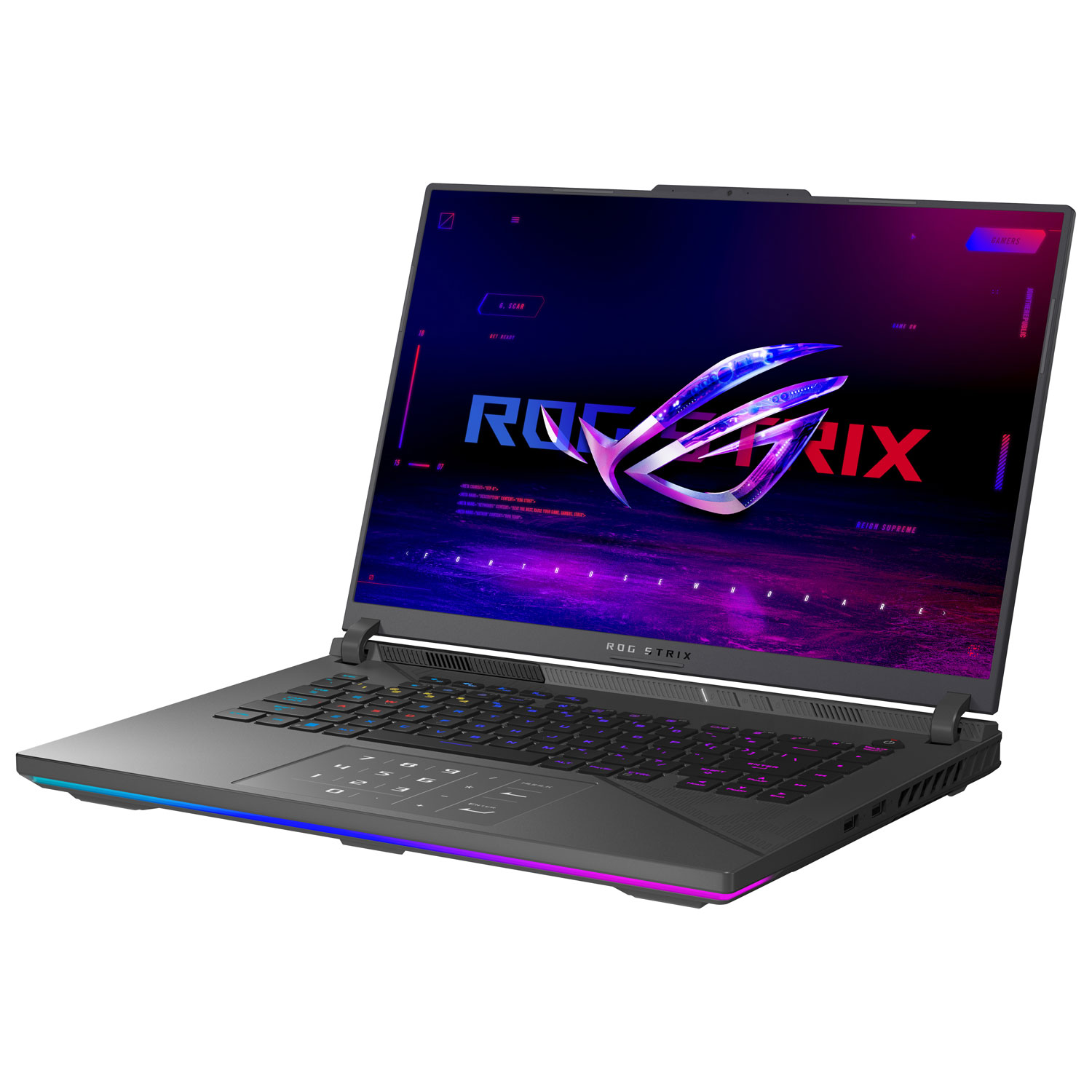 Portable de jeu ROG Strix G de 16 po d'ASUS - Gris éclipse