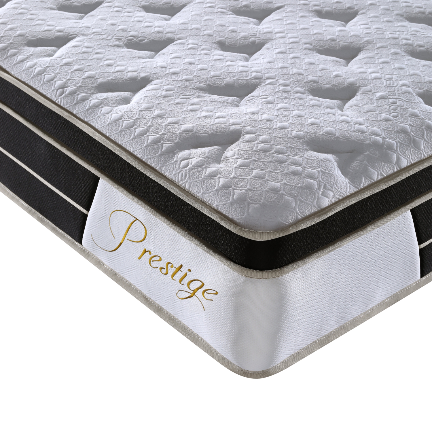 LivinVeluris Prestige 14-Inch Mattress: CertiPUR-US Certified, Coil Spring Support