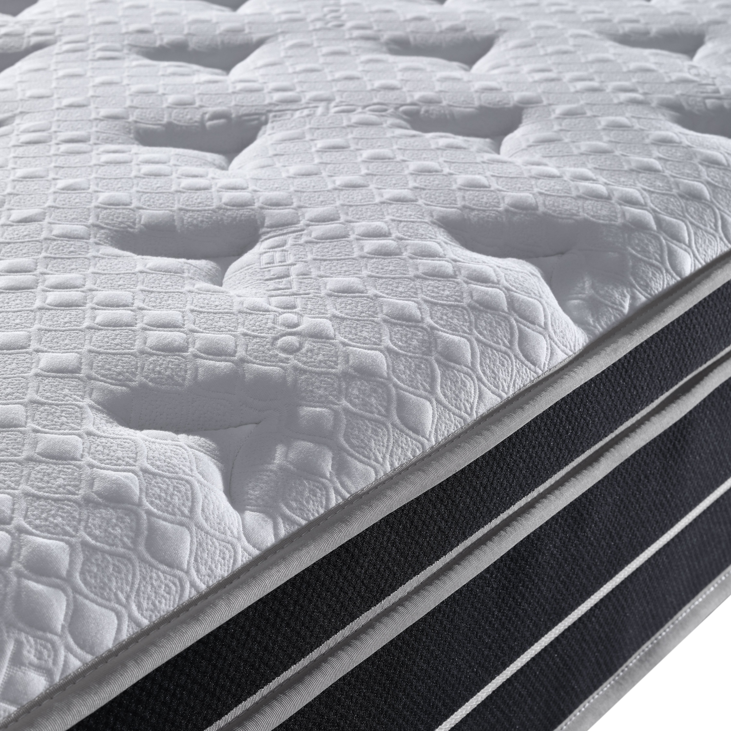 LivinVeluris Prestige 14-Inch Mattress: CertiPUR-US Certified, Coil Spring Support