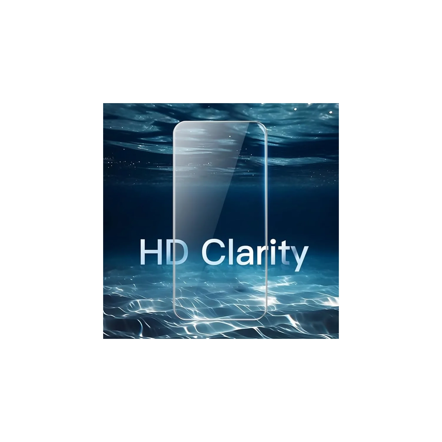 Paquet de 3 protecteurs d'écran en verre trempé pour 16/15/15 Pro de iPhone [6,1 po] – Protection dynamique pour les capteurs et les îlots,