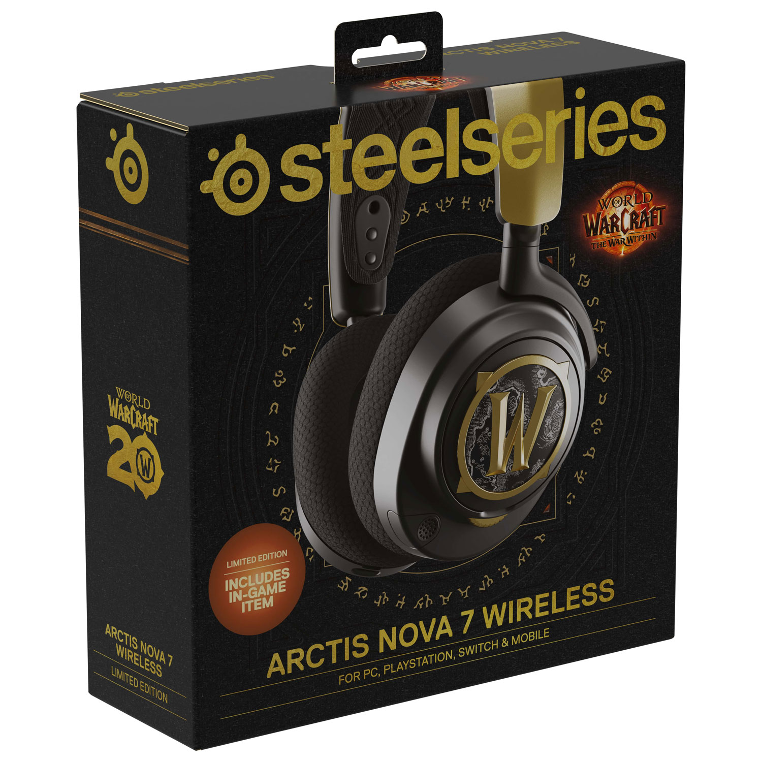 SteelSeries Arctis Nova 7 Wireless Gaming Headset - World of
