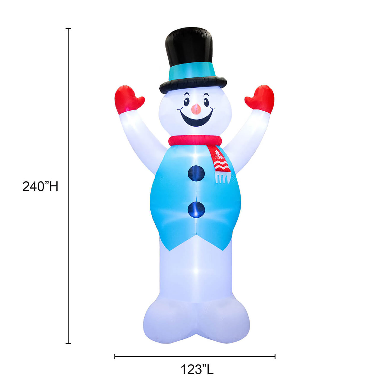 Occasions Christmas 6.1m Inflatable Colossal Snowman