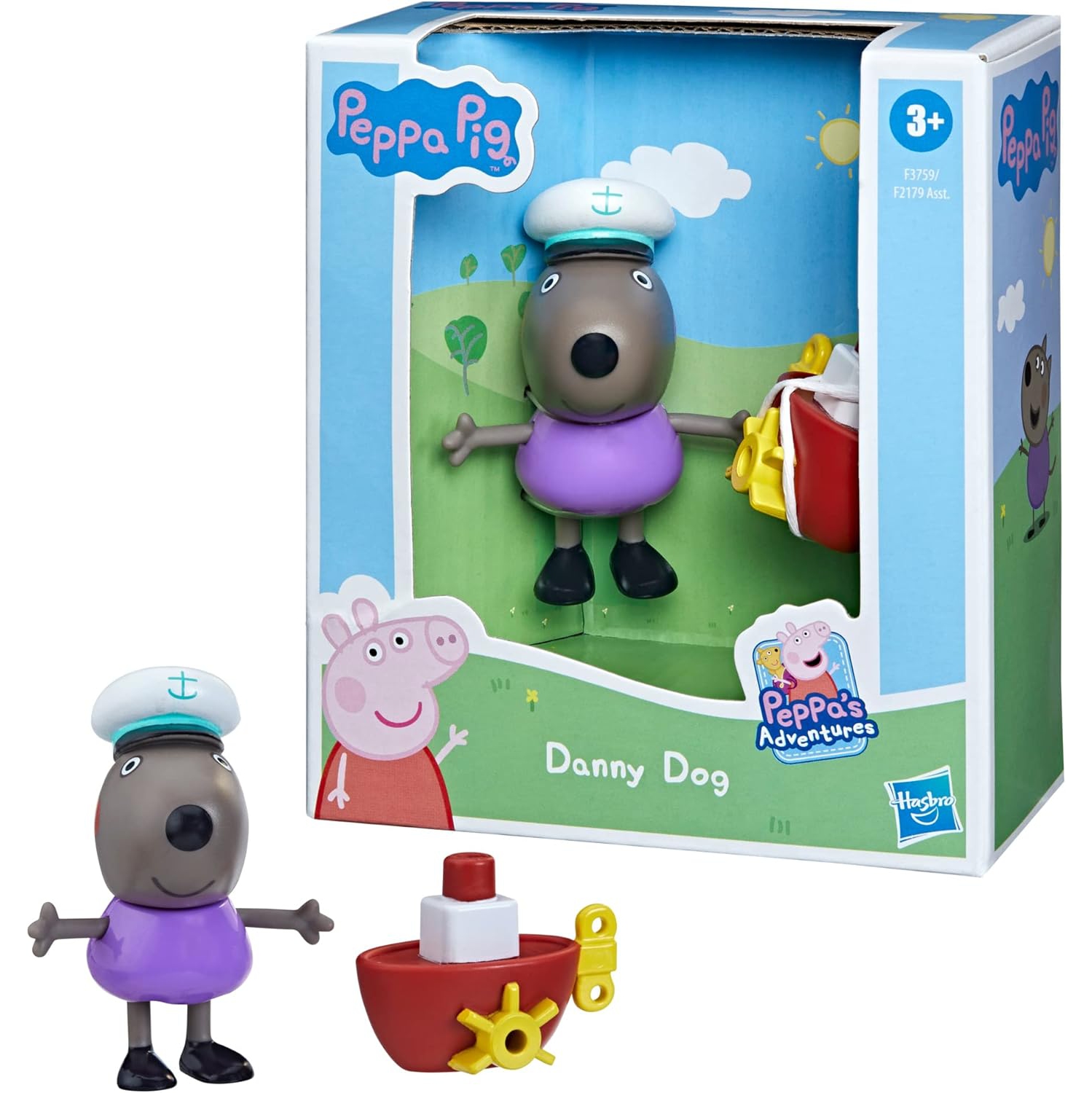 Peppa Pig Peppa’s Adventures Peppa’s Fun Friends Preschool Toy, Peppa Pig Figure, Ages 3 and Up