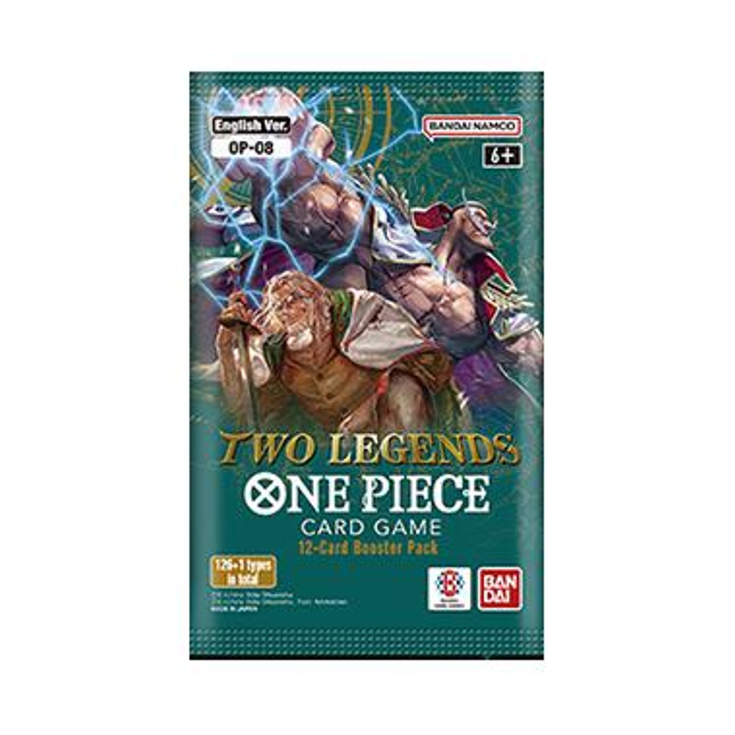 Bandai One Piece Card Game: Booster Pack Two Legends 12 cards per pack