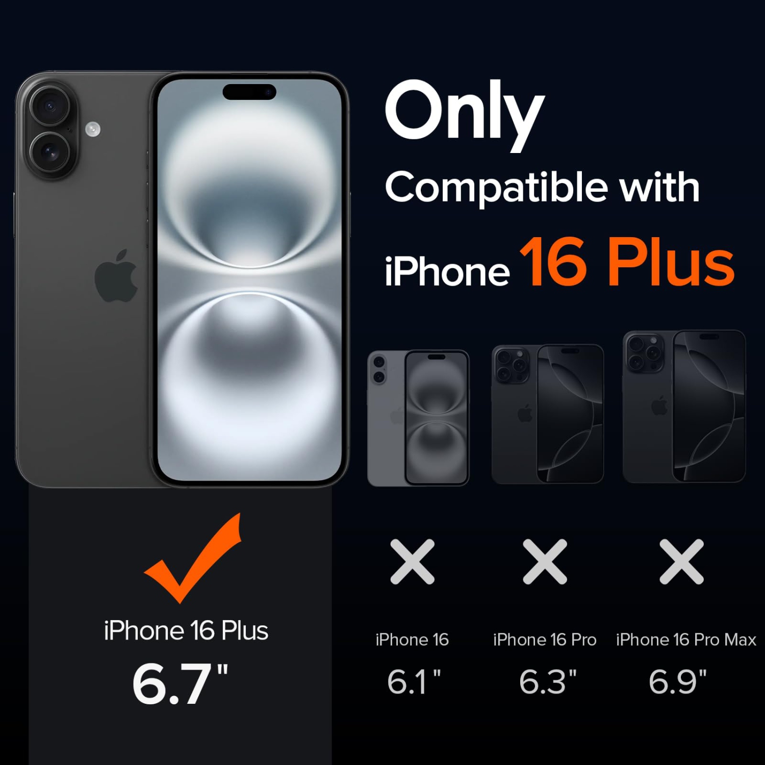 Étui magnétique mat pour iPhone 16 plus 6,7 po, compatible avec MagSafe, couvercle de protection antidérapant et anti-chute, arrière souple