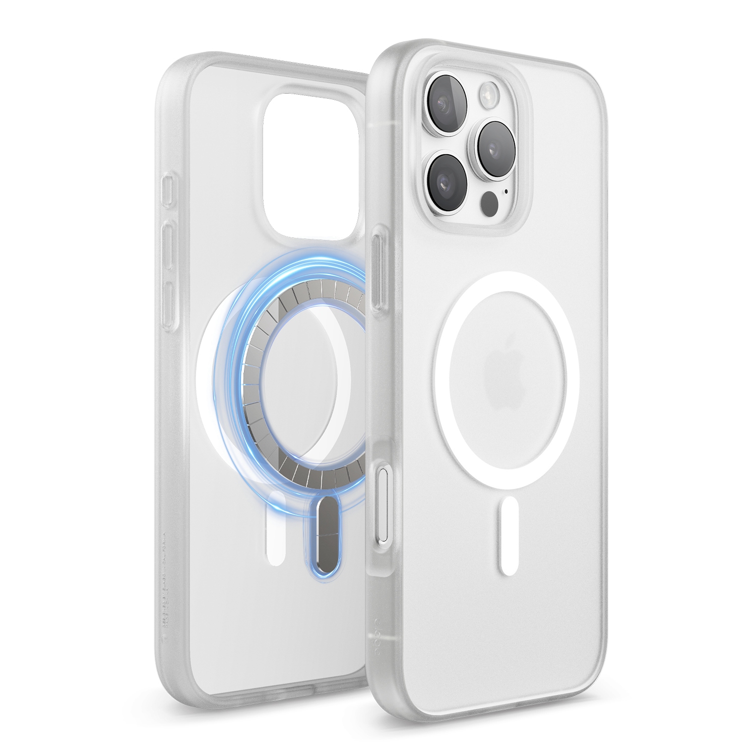 elago Magnetic Hybrid Clear Case Compatible with iPhone 16 Pro Max Case Cover 6.9" - Compatible with MagSafe, PC + TPU Hybrid Technology, Shockproof