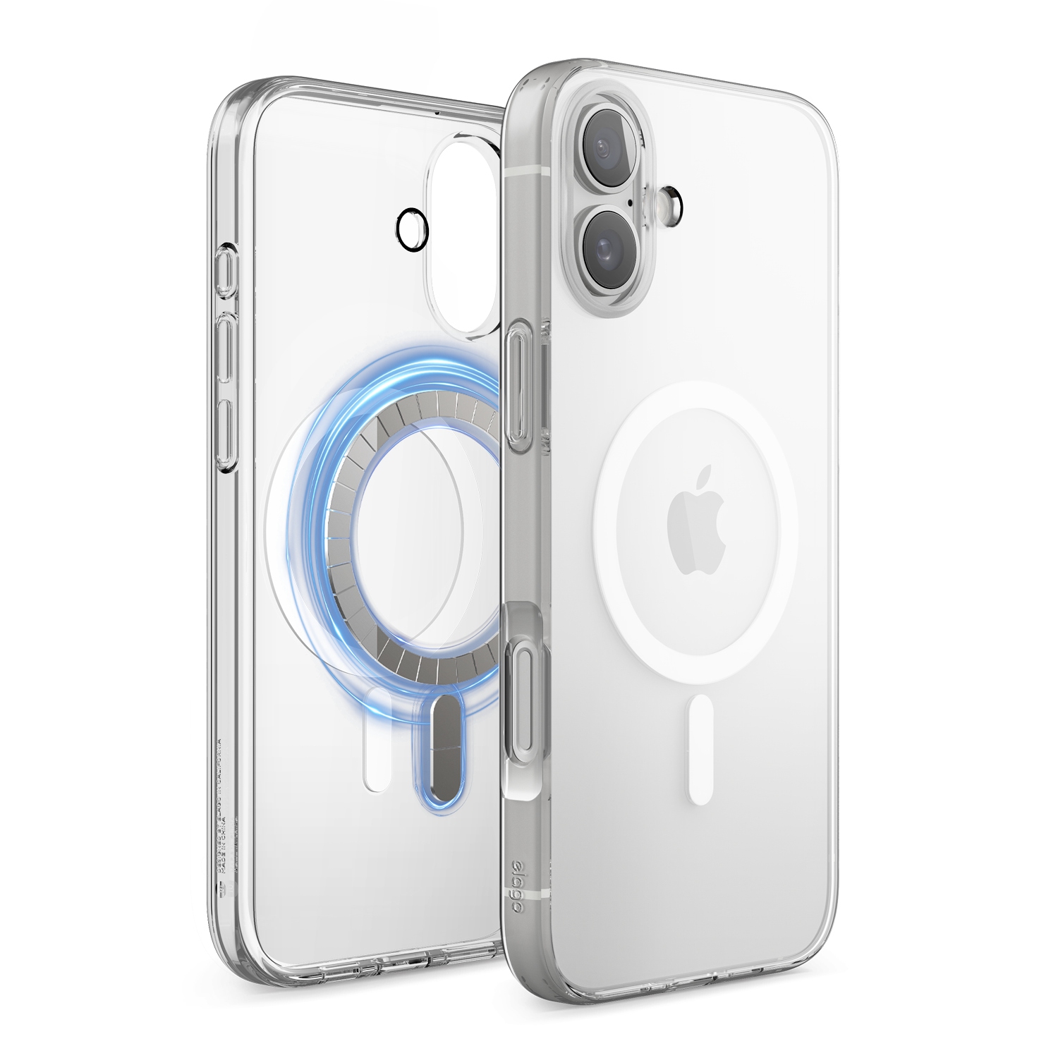 elago Magnetic Hybrid Clear Case Compatible with iPhone 16 Plus Case Cover 6.7" - Compatible with MagSafe, PC + TPU Hybrid Technology, Shockproof