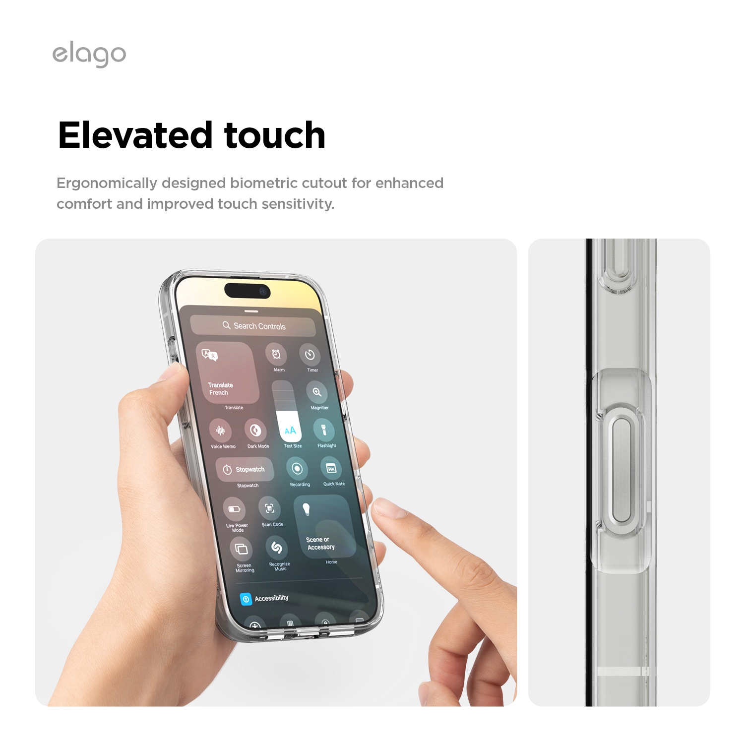 elago Hybrid Clear Case Compatible with iPhone 16 Pro Max Case 6.9" - PC + TPU Hybrid Technology, Shockproof bumper, Raised Camera Protection,