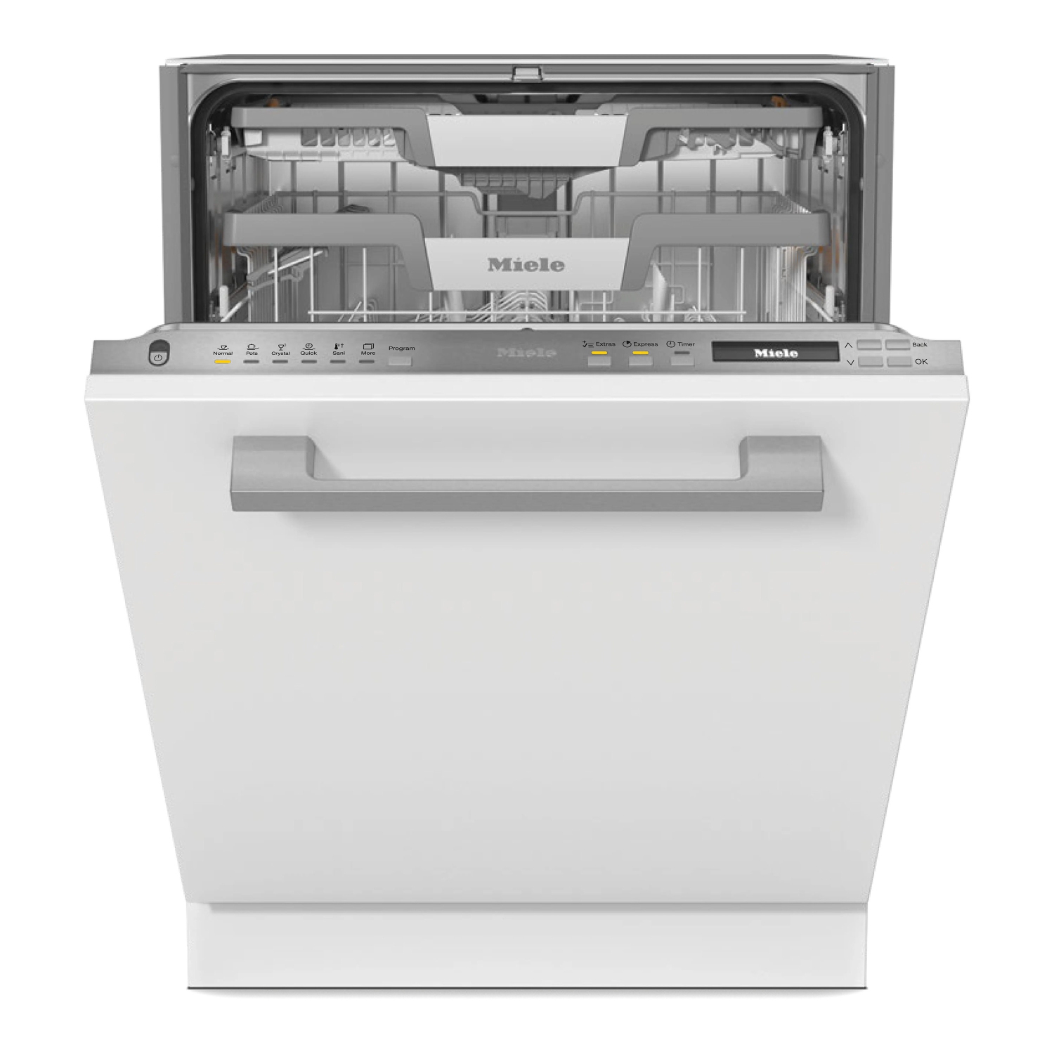 Miele G 7266 SCVi Fully Integrated Dishwasher with Cutlery Tray - Cleantouch Steel Fascia - 21726662CDN