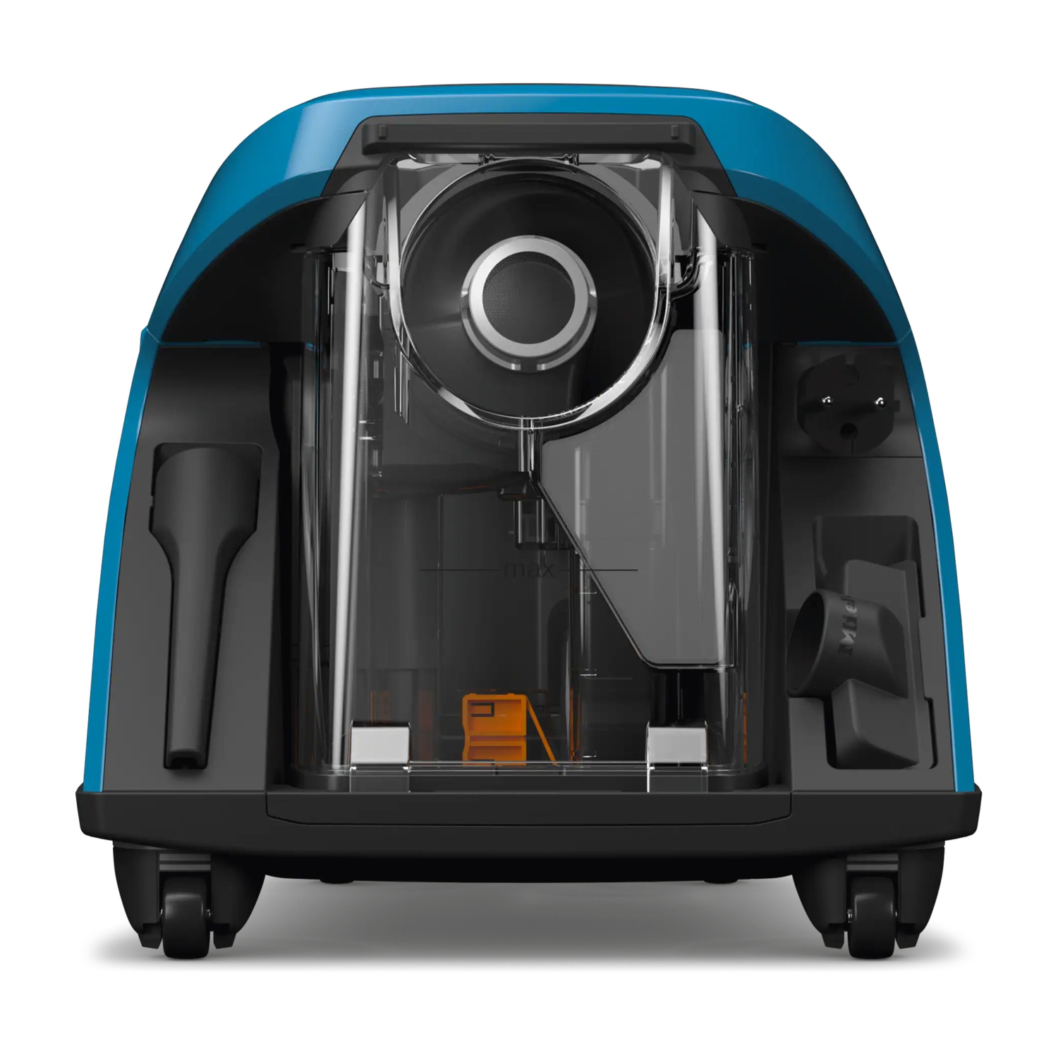 Miele Blizzard CX1 Turbo Team Bagless Canister Vacuum Cleaner Without Bag, Tech Blue - 5 Year Warranty - 41KCE042USA