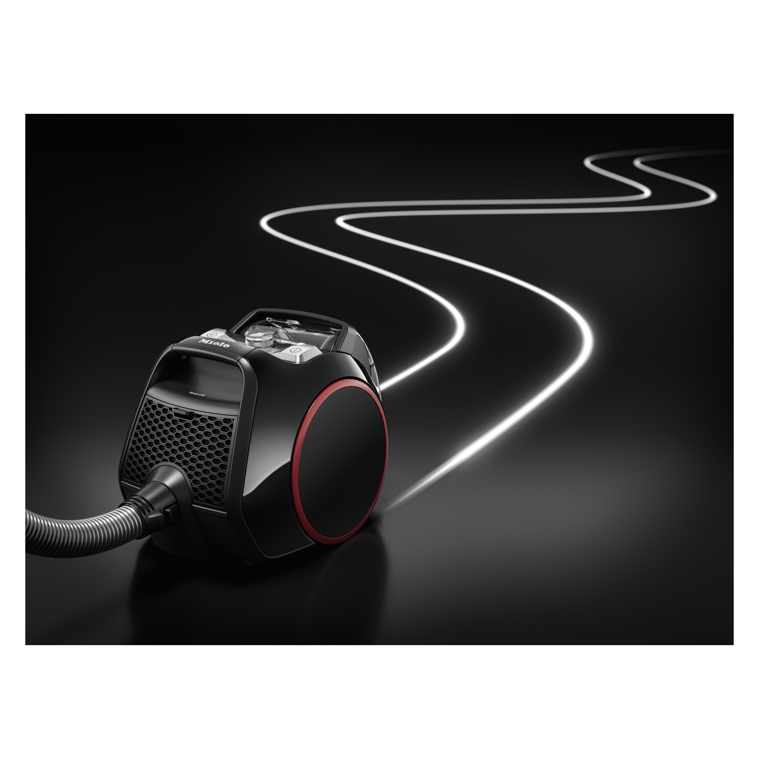 Miele Boost CX1 Bagless Canister Vacuum – Vortex Technology, TrackDrive Stability, AirClean Filtration - Obsidian Black - 41NRE005CDN