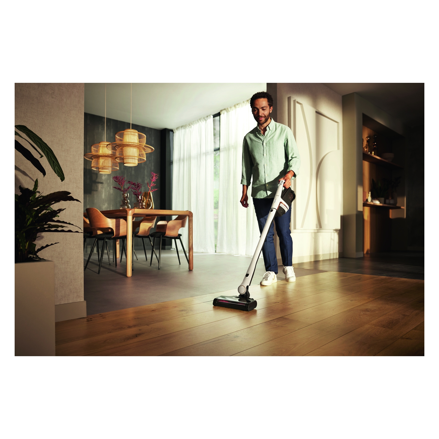 Miele Triflex HX2 - Cordless 3-in-1 Stick Vacuum Cleaner - 41OML001USA - Lotus White