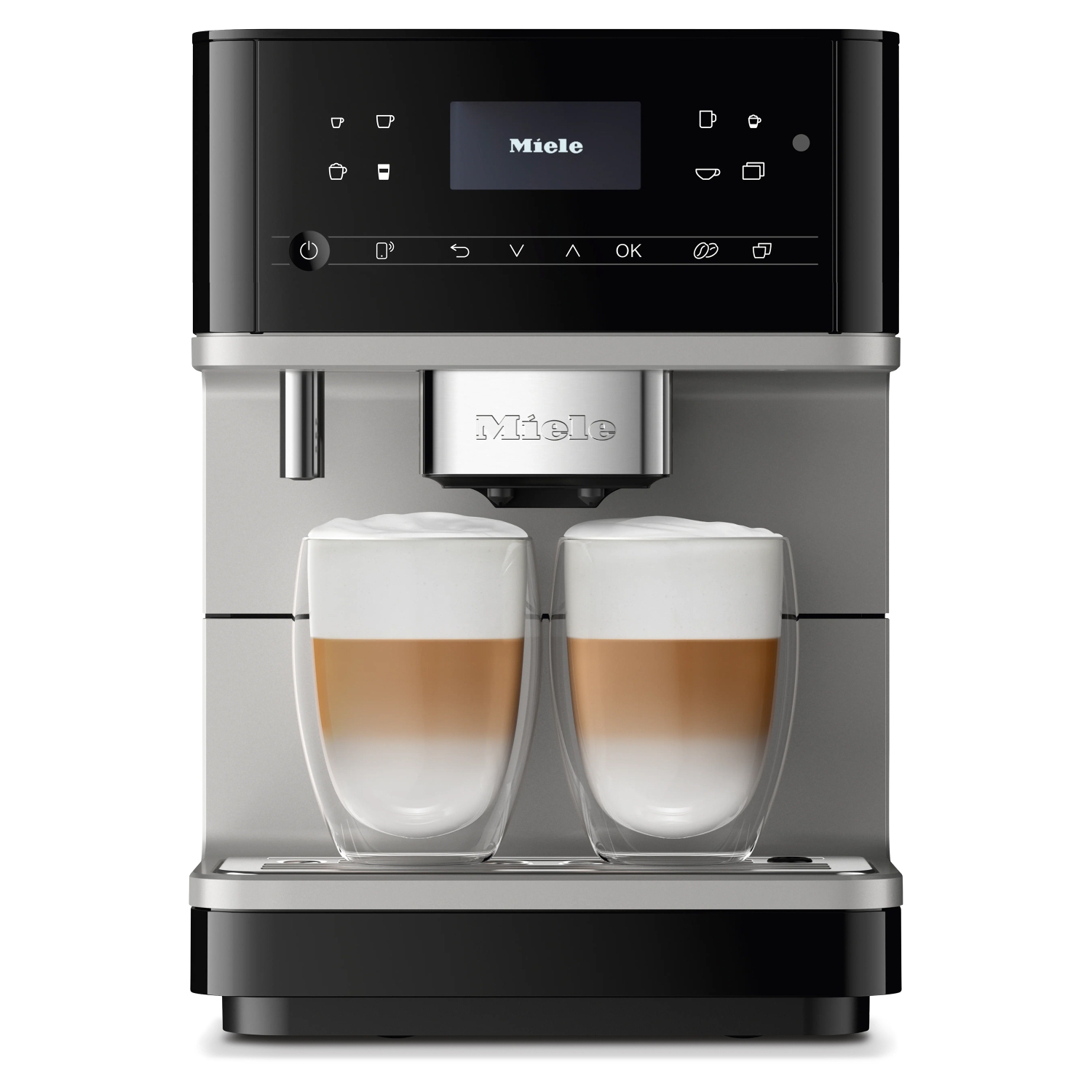 Machine à espresso/cappuccino automatique de comptoir CM 6160 Milk Perfection de Miele - 29616008CDN - Garantie de 2 ans