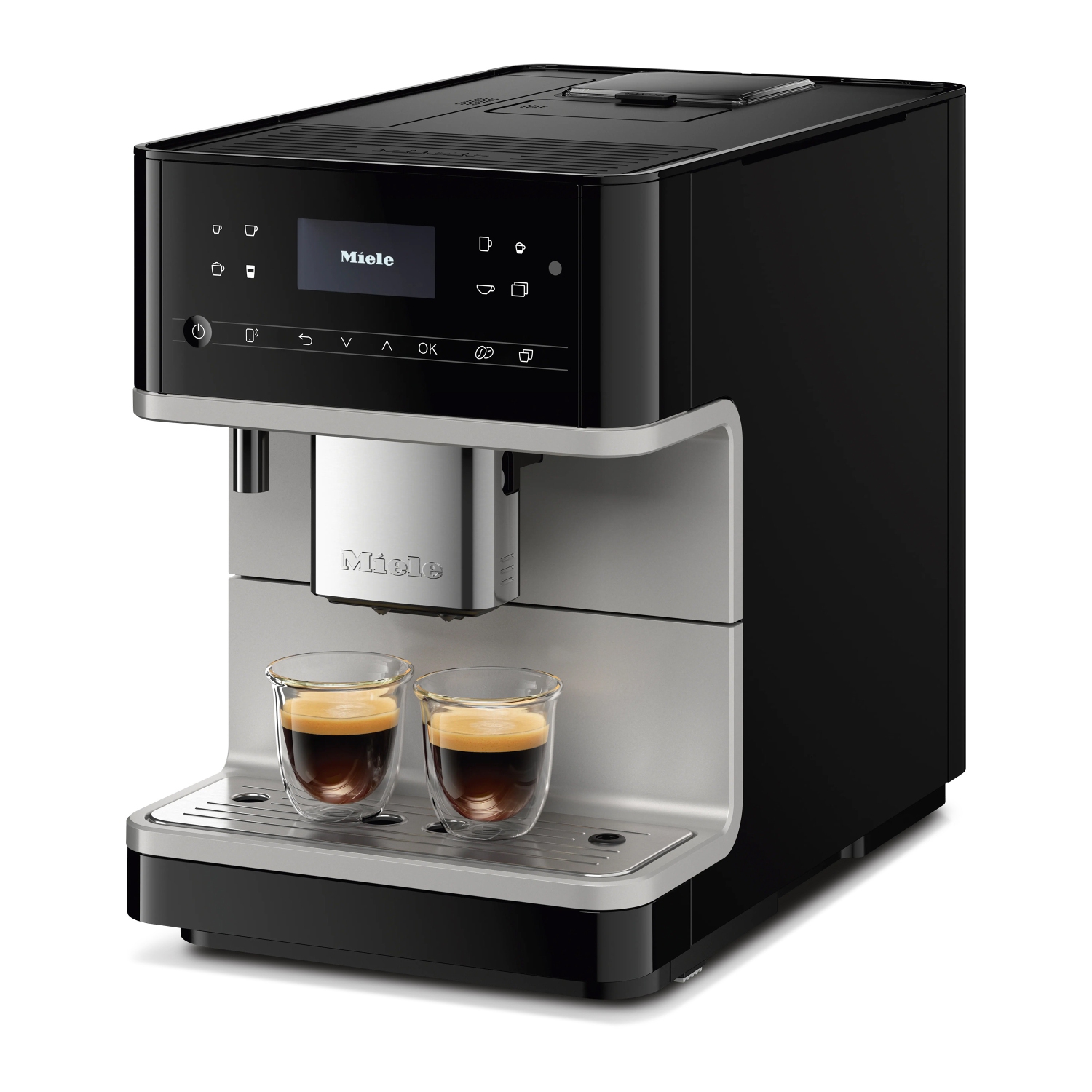 Machine à espresso/cappuccino automatique de comptoir CM 6160 Milk Perfection de Miele - 29616008CDN - Garantie de 2 ans