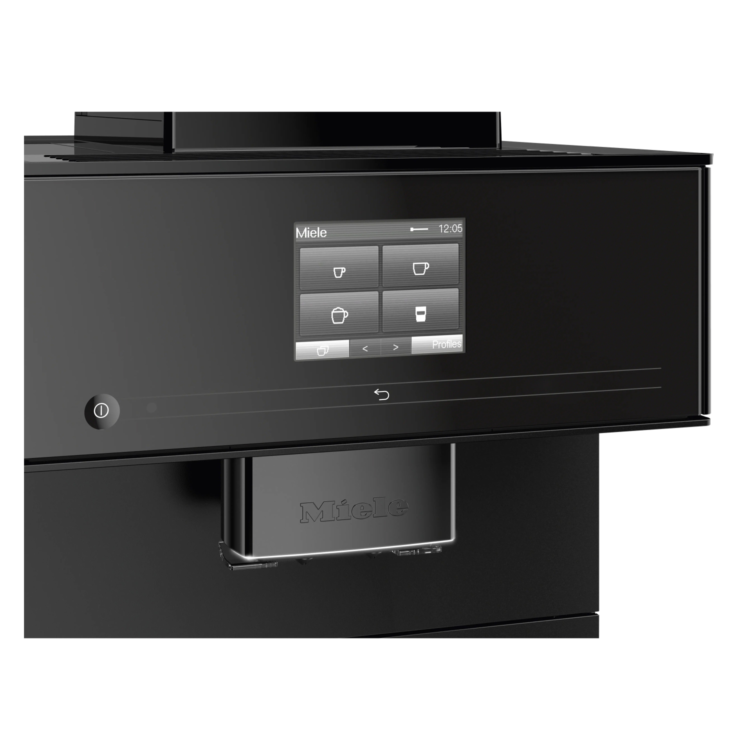 Miele CM 7750 Automatic Countertop Espresso & Cappuccino Coffee Machine - 29775021CDN, Matte Black - 2 Year Warranty