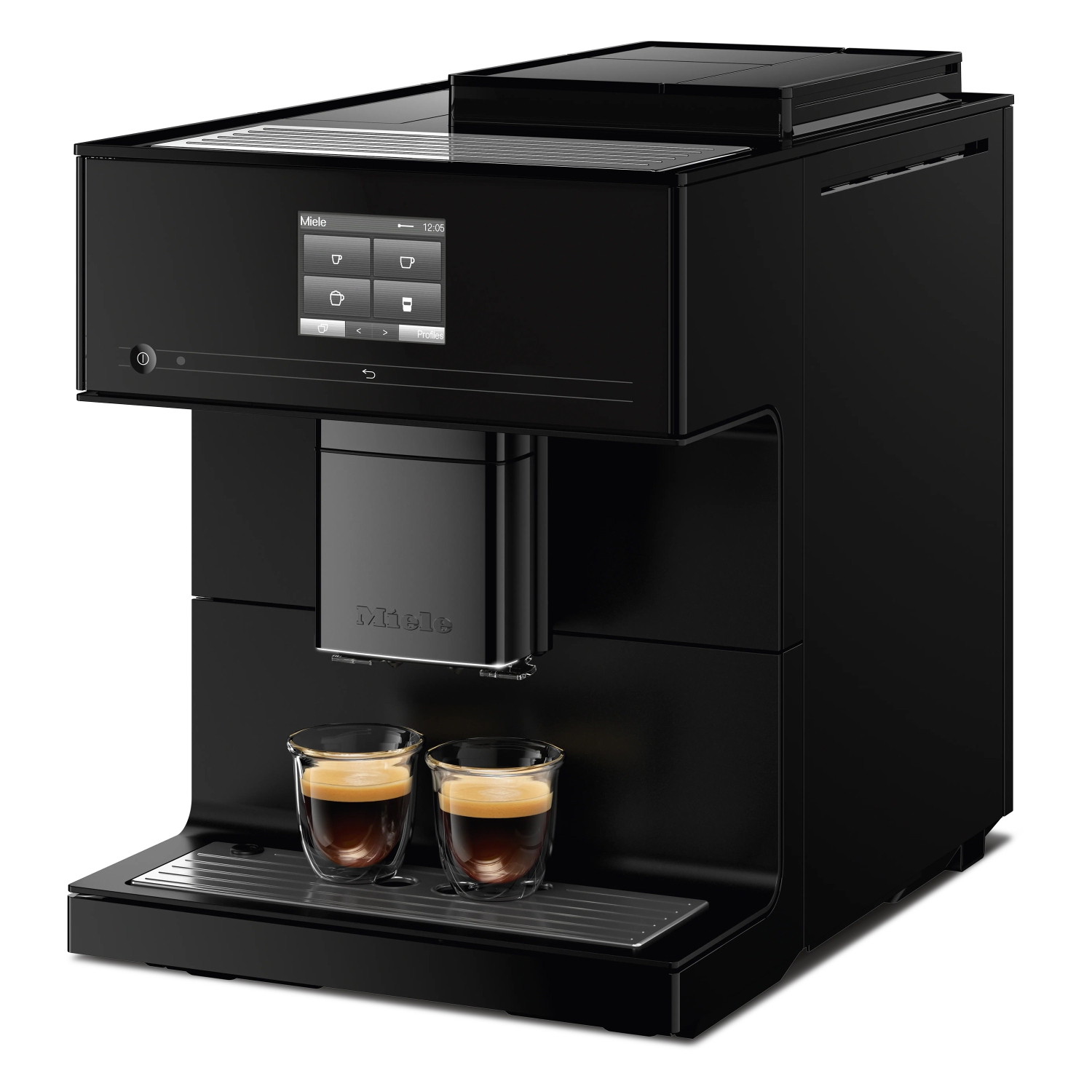 Miele CM 7750 Automatic Countertop Espresso & Cappuccino Coffee Machine - 29775021CDN, Matte Black - 2 Year Warranty