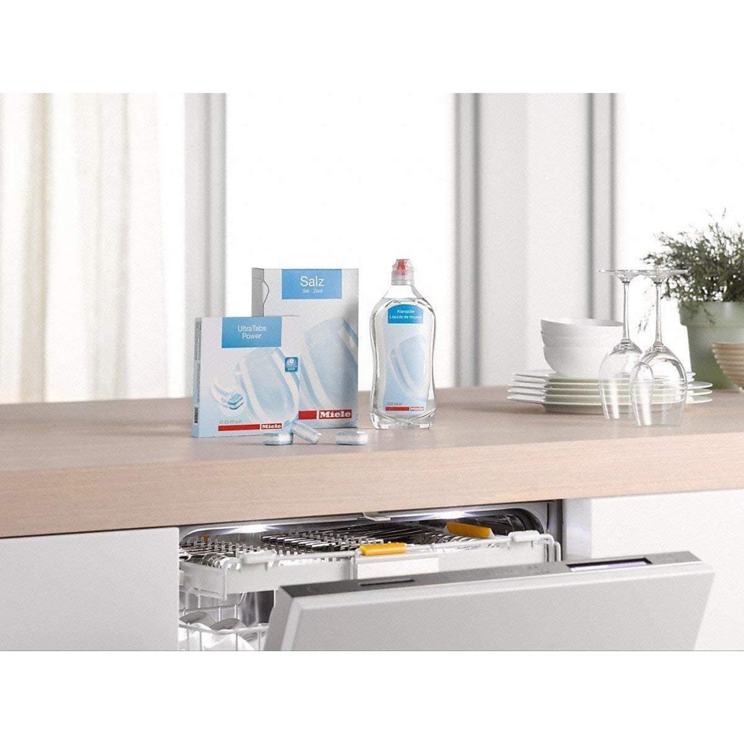 Détergent pour lave-vaisselle sans phosphate en tablettes de Miele