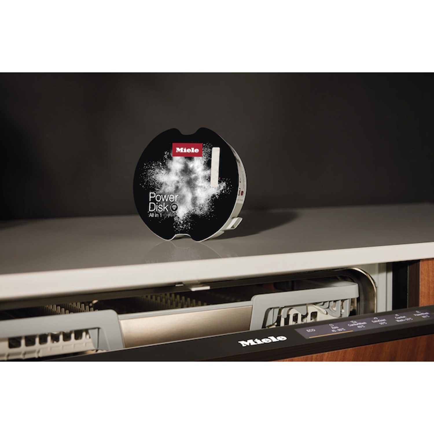 Détergent à lave-vaisselle tout-en-1 PowerDisk de Miele pour lave-vaisselle avec Autodos