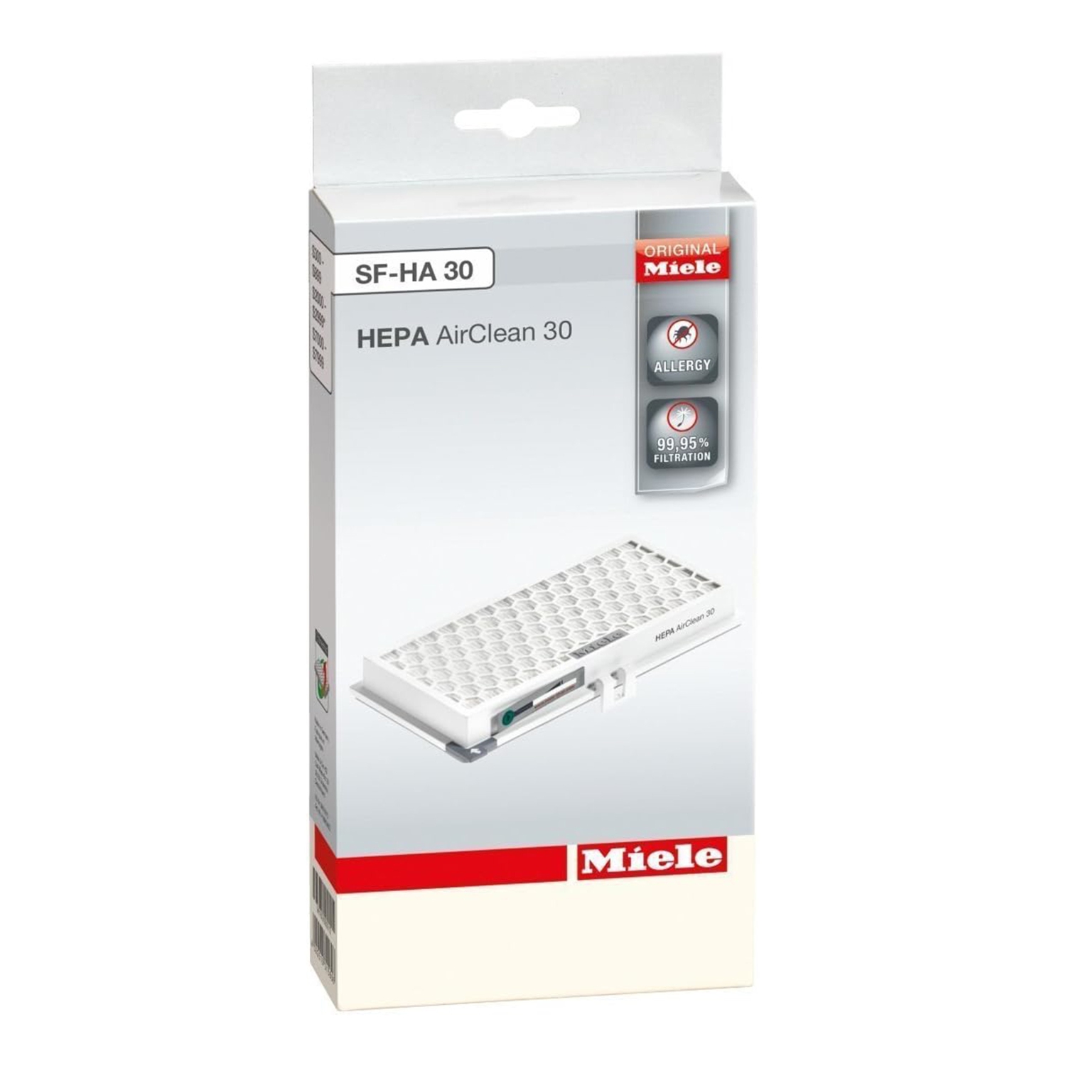 Filtre HEPA AirClean 30 de Miele pour aspirateurs