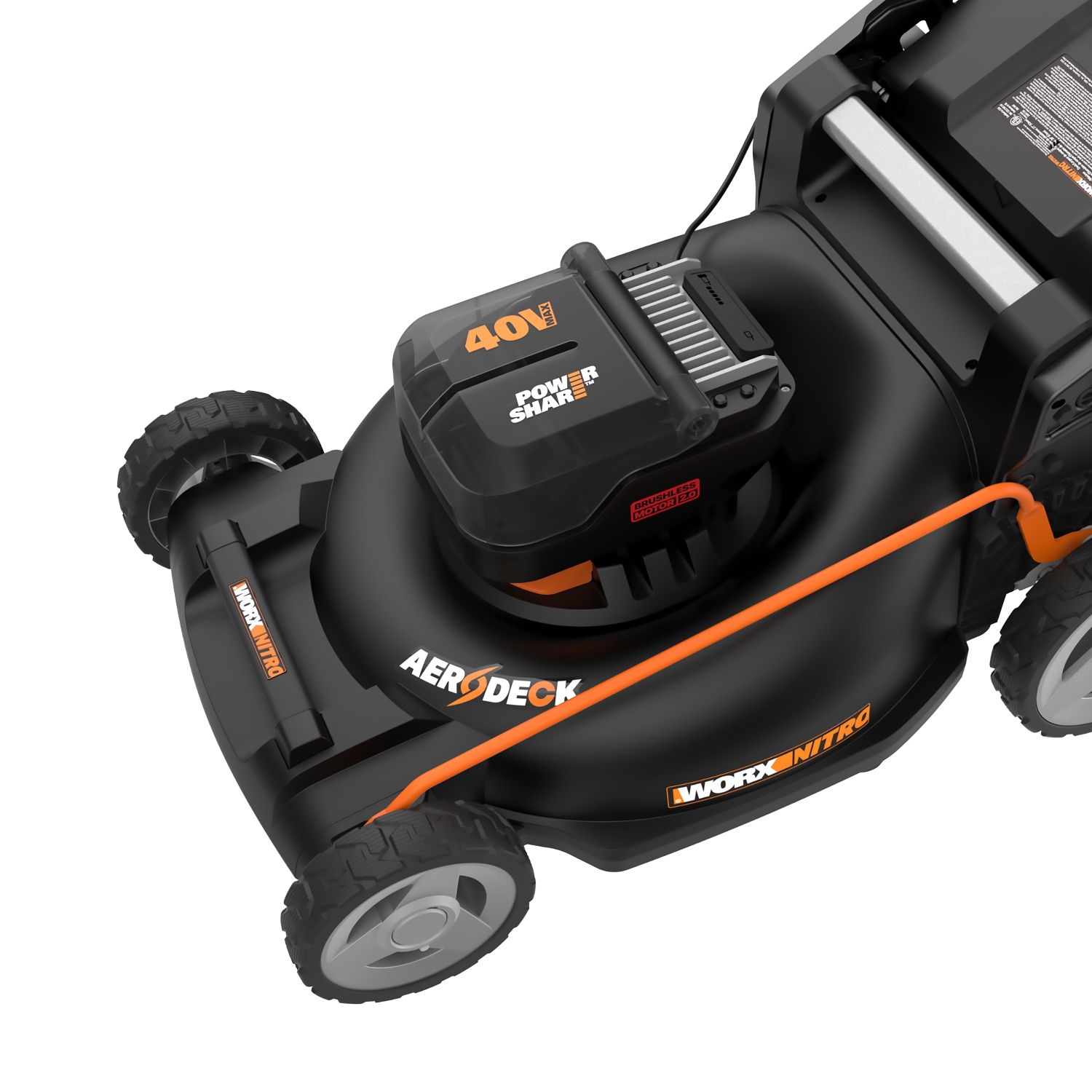 Worx - 40V 21 in. Push Lawn Mower