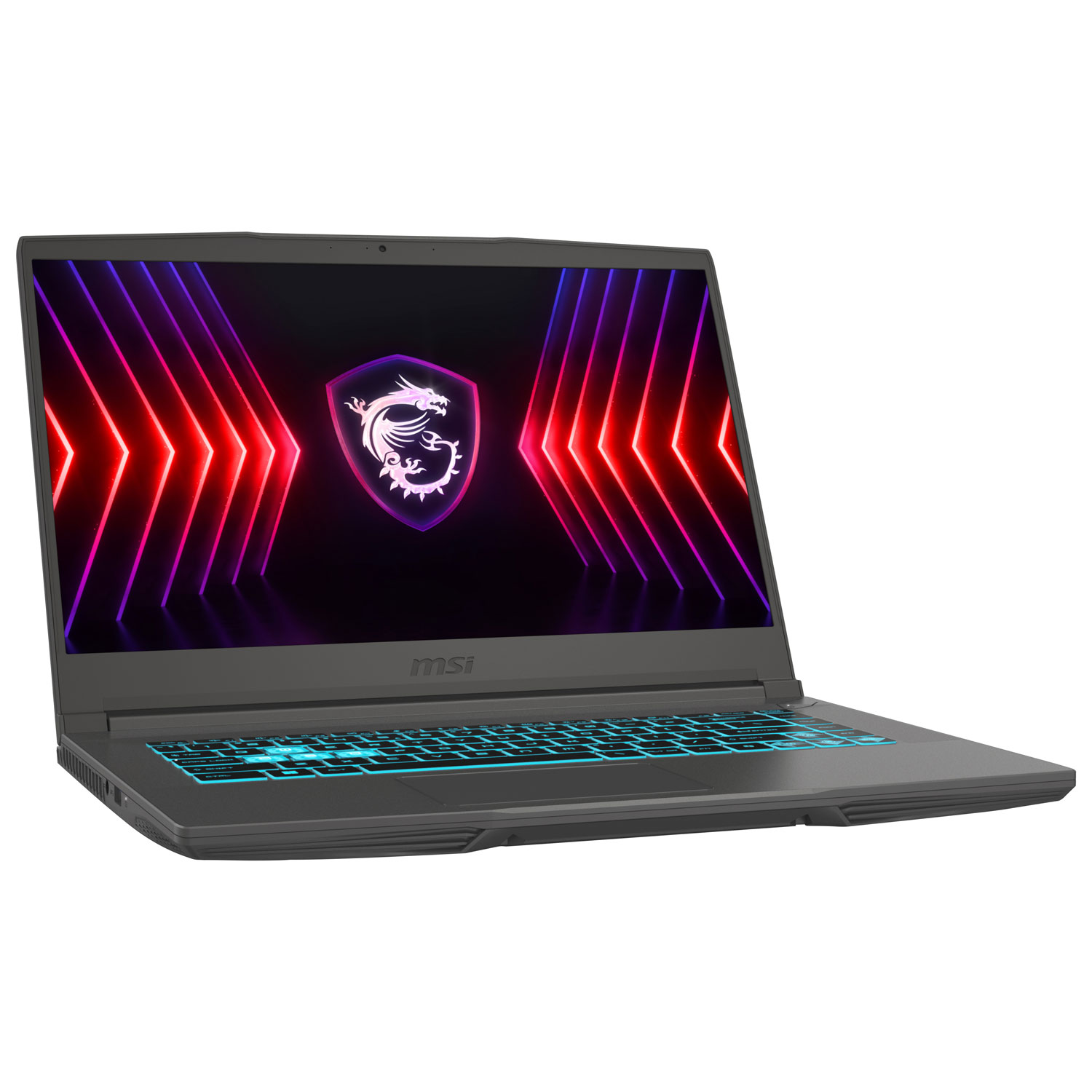 Portable de jeu Thin de 15,6 po de MSI - Gris cosmos