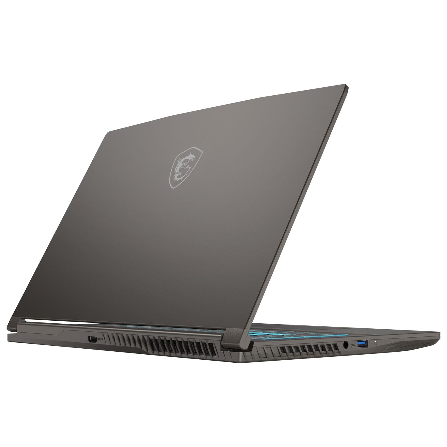 Portable de jeu Thin de 15,6 po de MSI - Gris cosmos