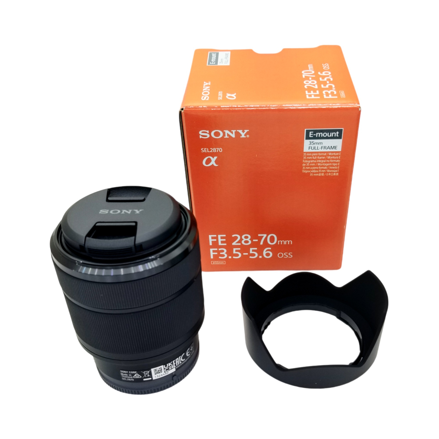 Refurbished (Good) Sony E-MOUNT FE 28-70mm F3.5-5.6 OSS Refurbished (Good) Sony E-MOUNT FE 28-70mm F3.5-5.6 OSS