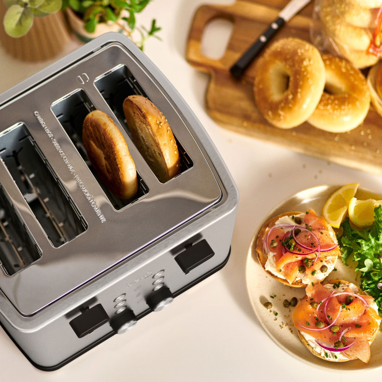 Bella Pro Toaster - 4-Slice - Stainless Steel - Only at Best Buy